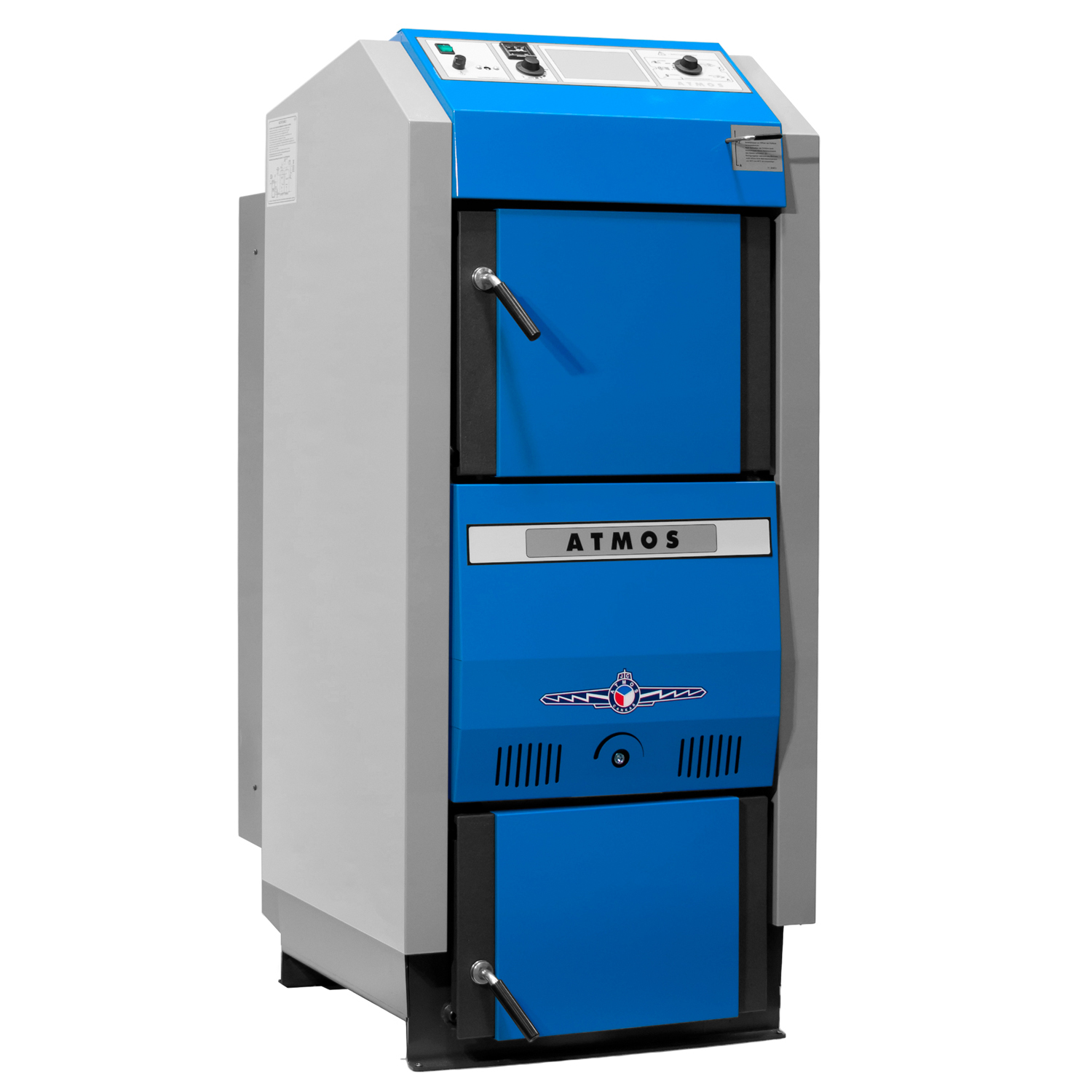ATMOS GSX 50 Holzvergaserkessel - Komplett-Set mit 3 Pufferspeicher 1000L, inkl. Isolierung