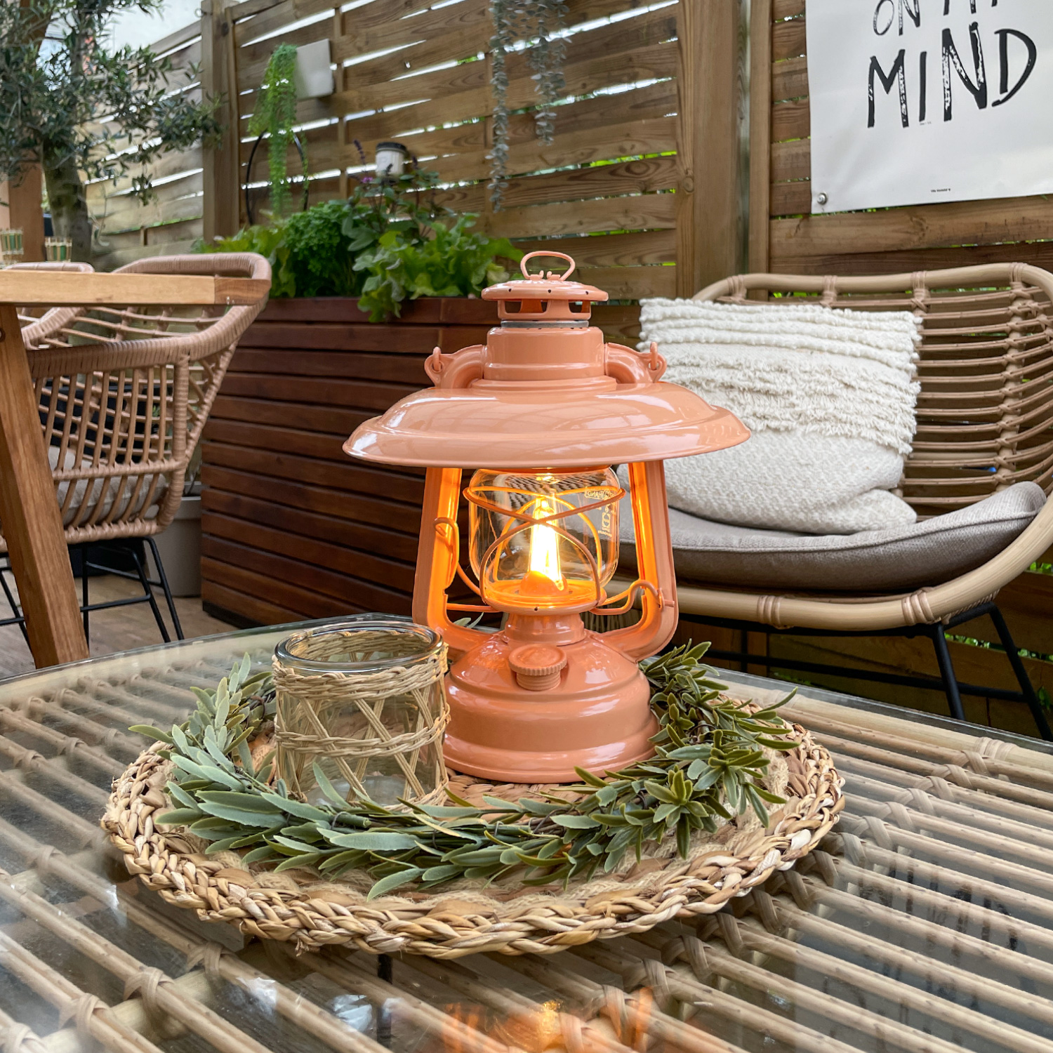 Feuerhand LED-Laterne Baby Special 276 Soft Peach