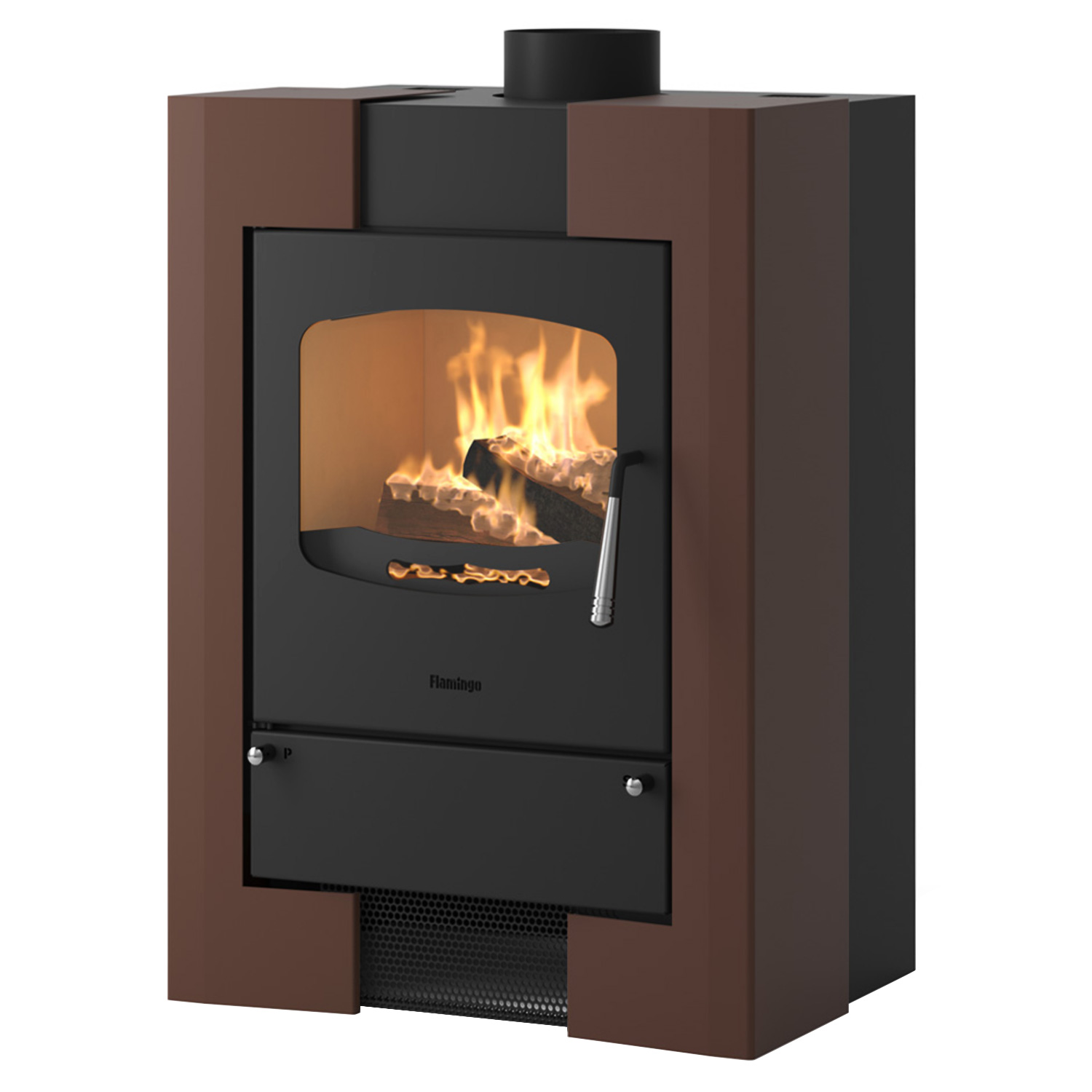 Kaminofen HS Flamingo ESPO 1 Samet Brown