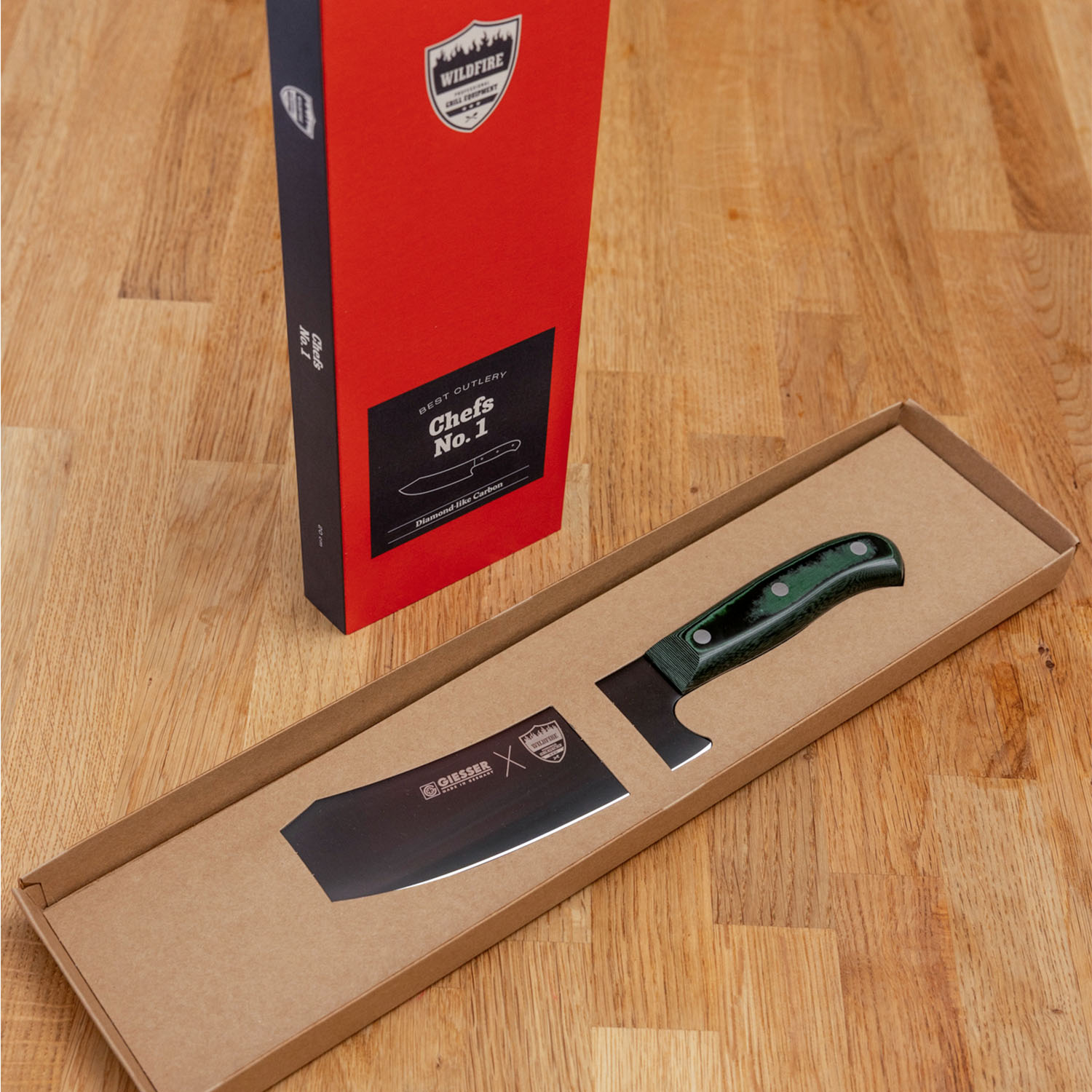 Big Green Egg Wildfire x Giesser Messer Chef / DLC beschichtet