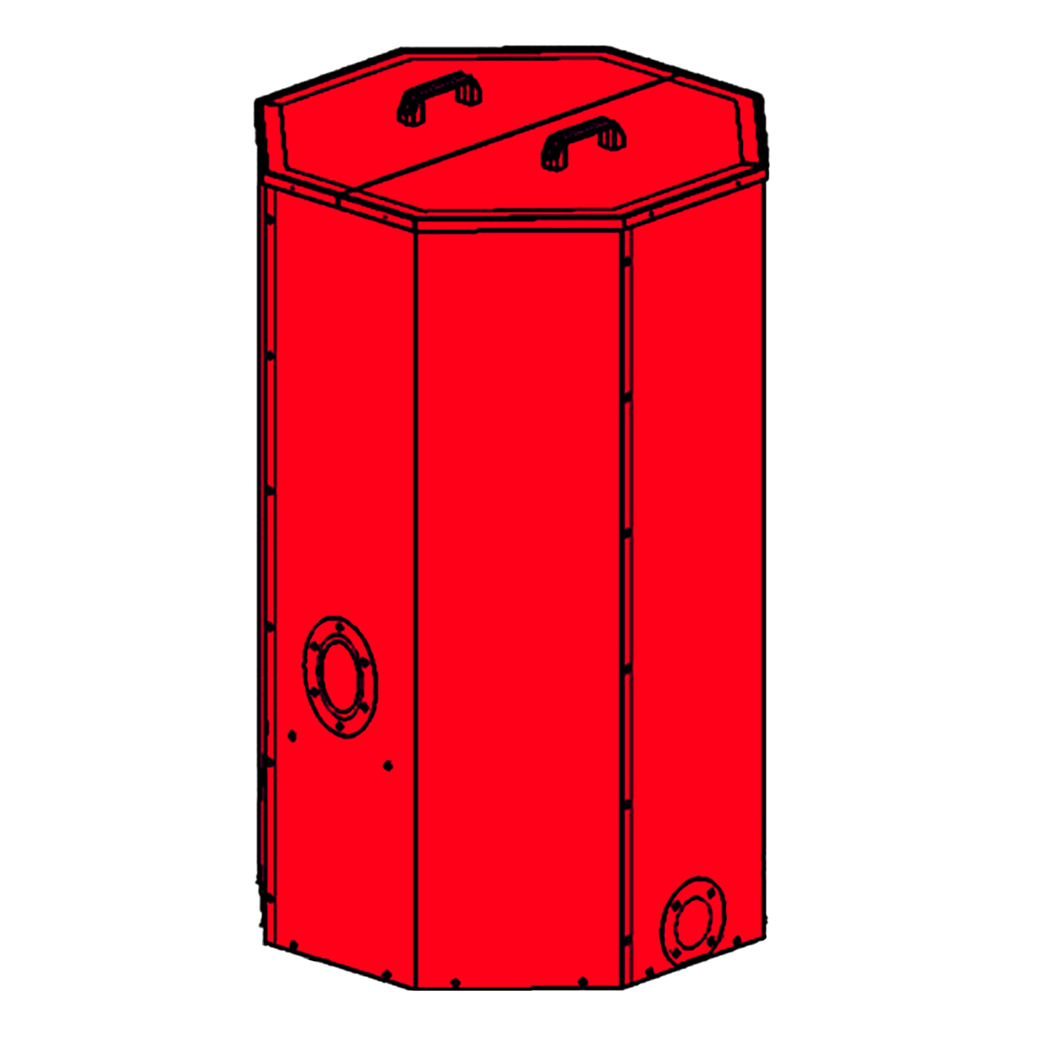 ATMOS Pelletbehälter 500 Liter ATMOS Pelletbehälter 500 Liter