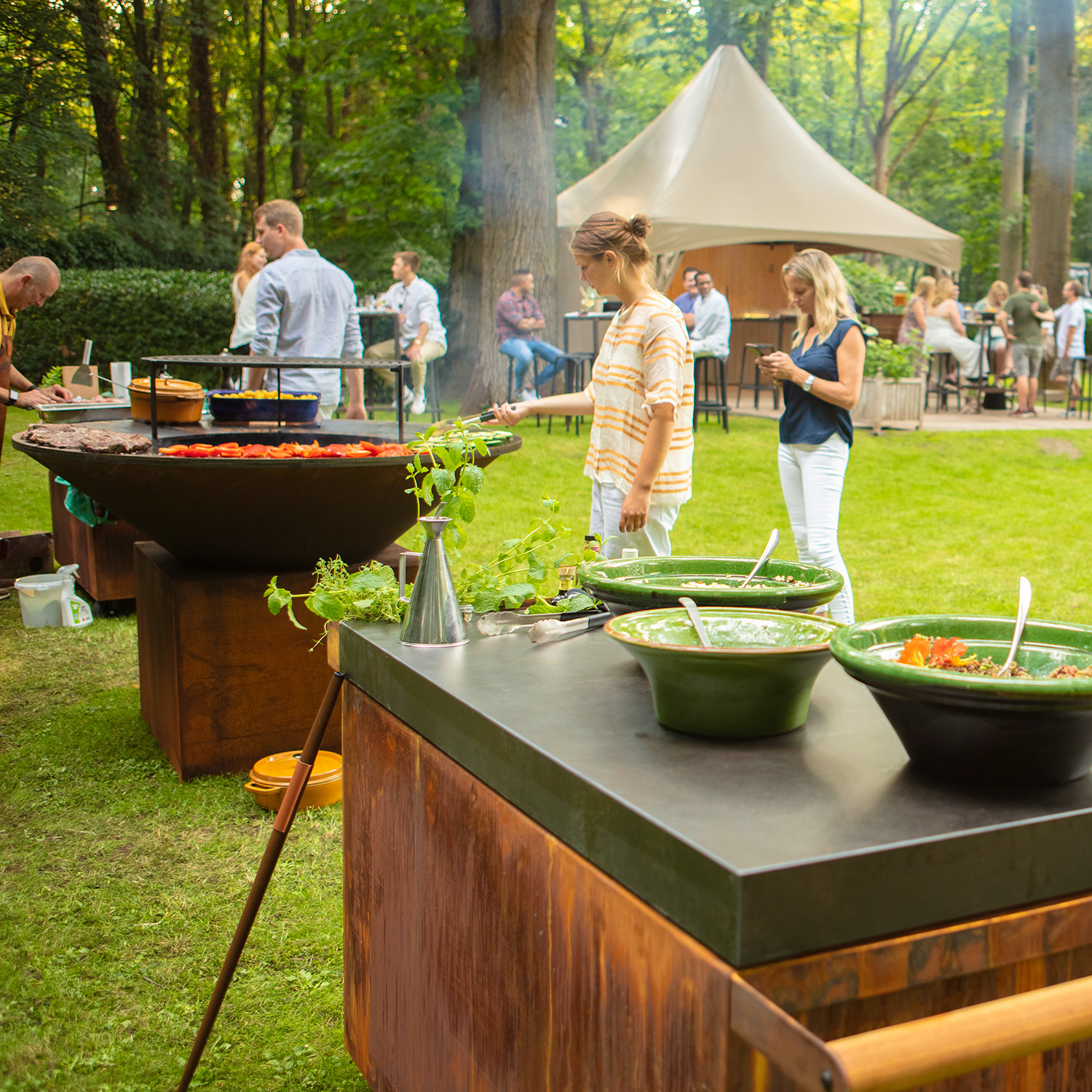 OFYR XL Corten 150 Grill & Feuerstelle OFYR XL Corten 150 Grill & Feuerstelle
