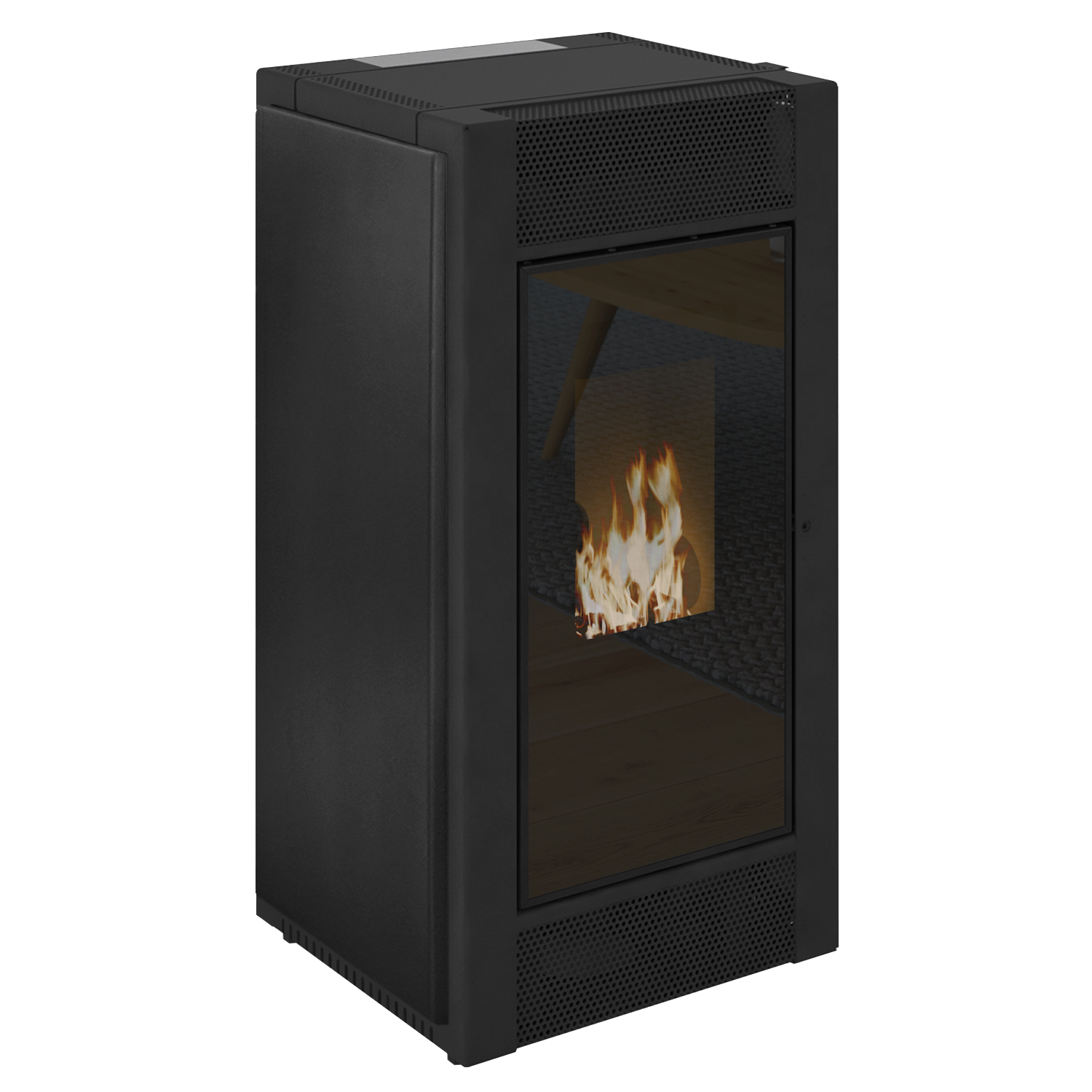 Königshütte Lima Pelletofen Stahl Schwarz Königshütte Lima Pelletofen Stahl Schwarz