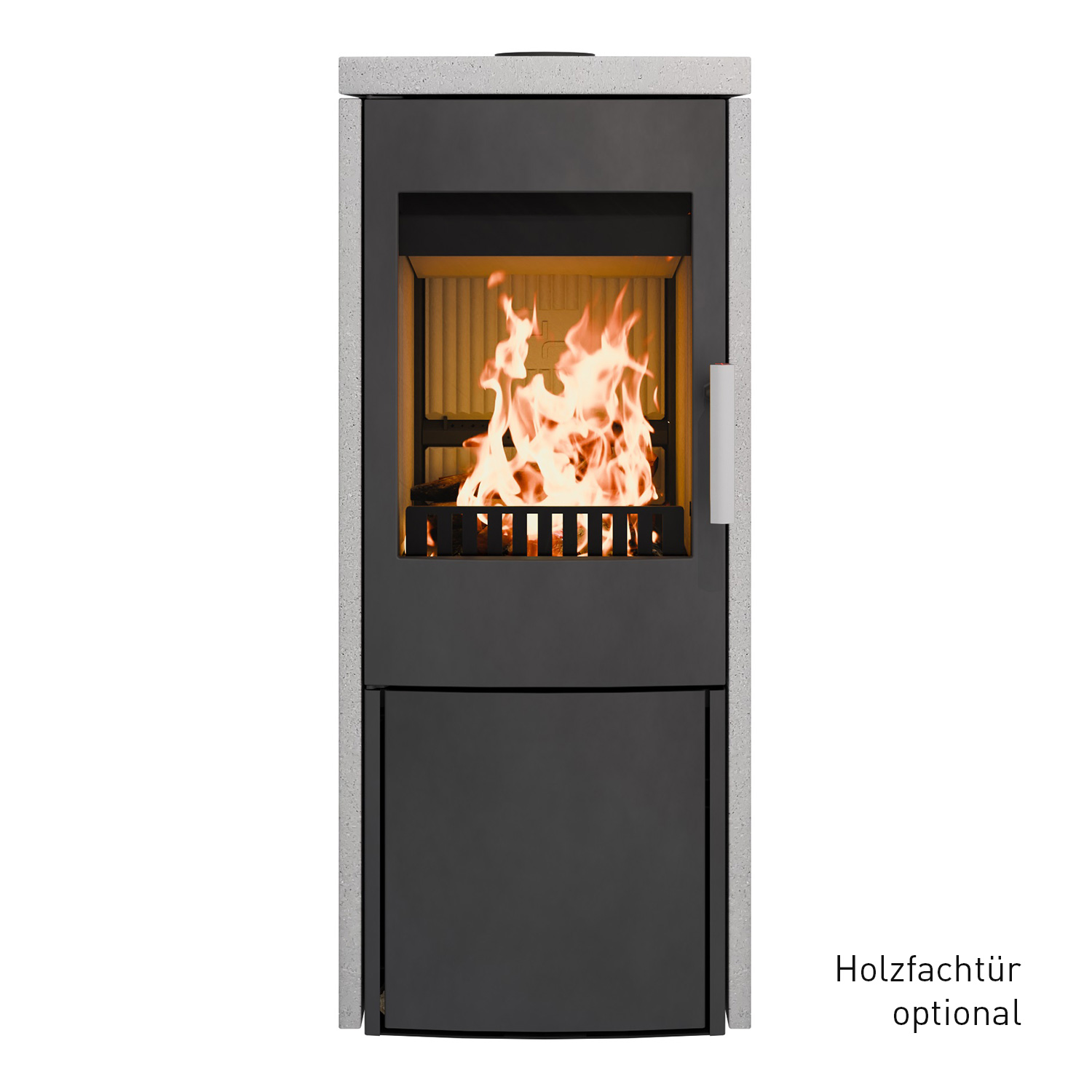 Haas+Sohn DK Lausitz Kaminofen Perl-Schwarz / Quarzit Grau Haas+Sohn DK Lausitz Kaminofen Perl-Schwarz / Quarzit Grau