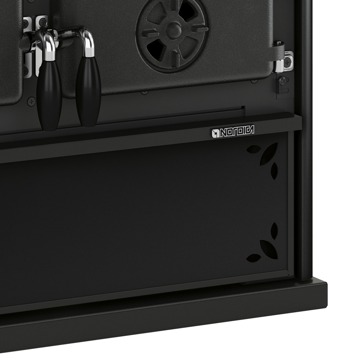 La Nordica Rosetta SX.16 Steel Küchenofen Stahl Anthrazit-Schwarz