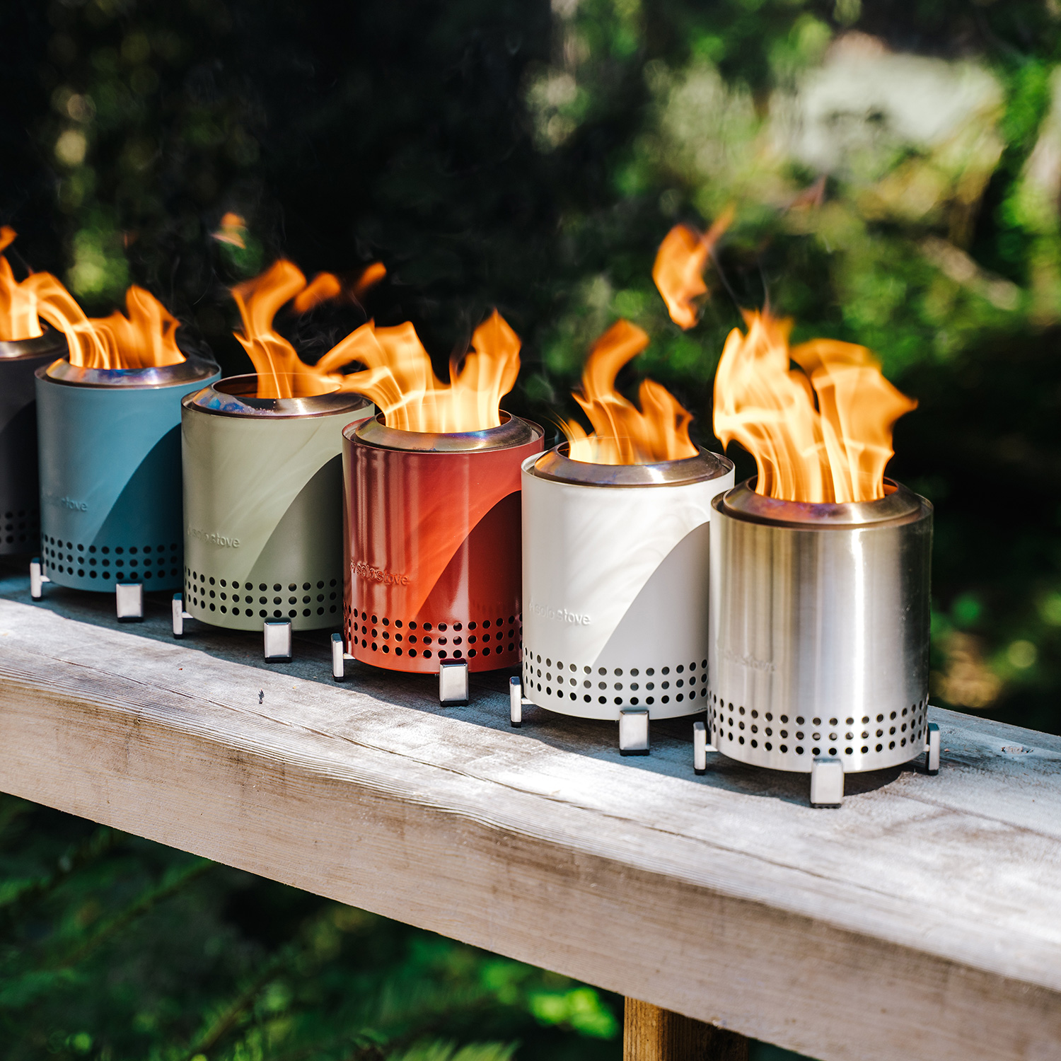 Solo Stove Mesa Tischfeuerstelle Edelstahl mit Ständer Solo Stove Mesa Tischfeuerstelle Edelstahl mit Ständer