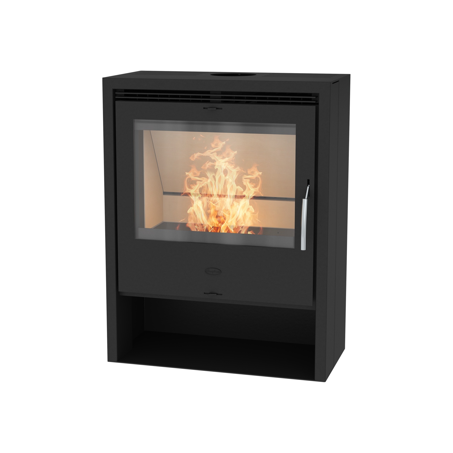 Fireplace Fermata Kaminofen Stahl