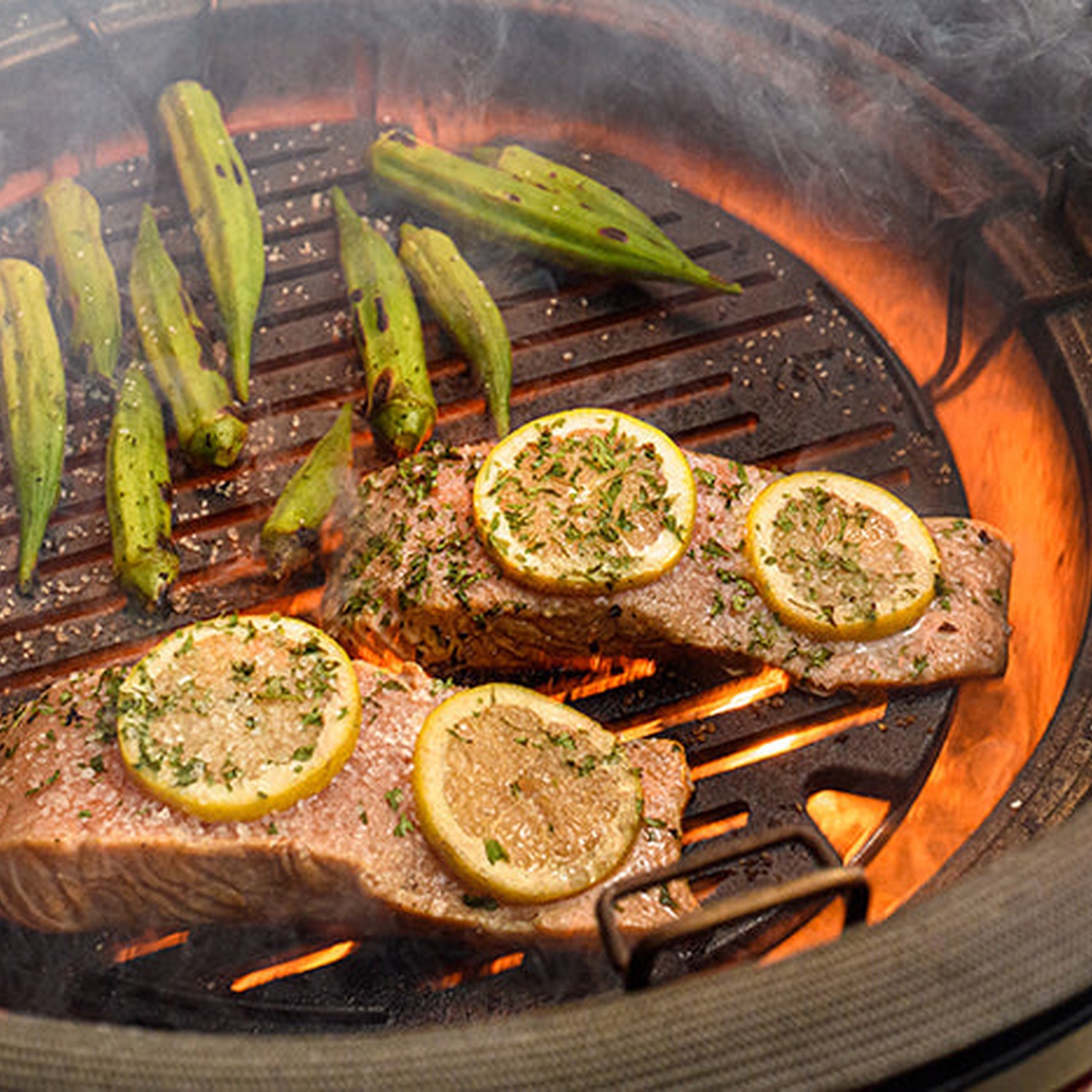 Kamado Joe Gusseisen-Grillplatte für Joe Jr. & Classic Joe