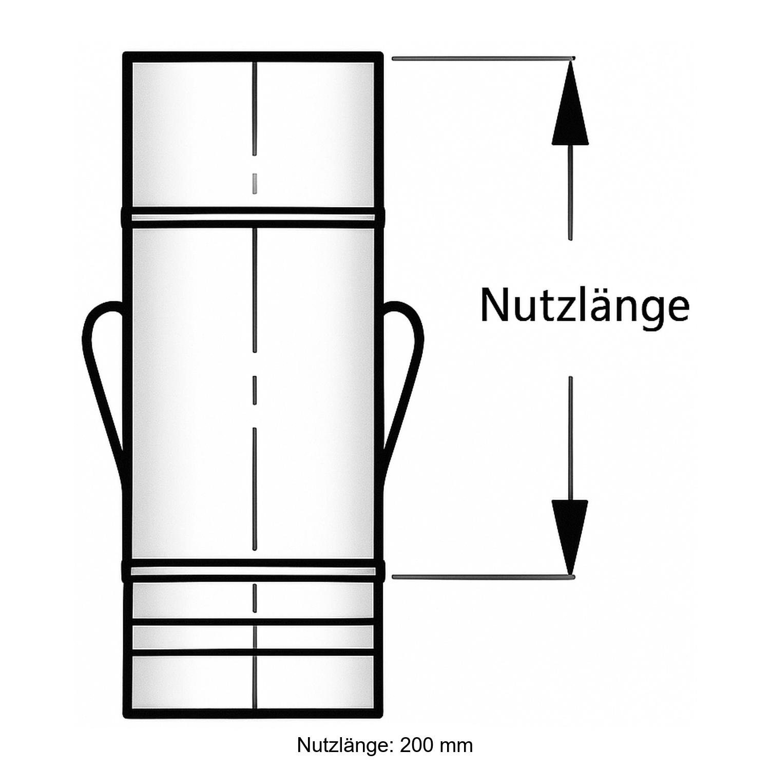 Schiedel PRIMA PLUS Ablasselement 250mm Ø130 mm einwandig matt