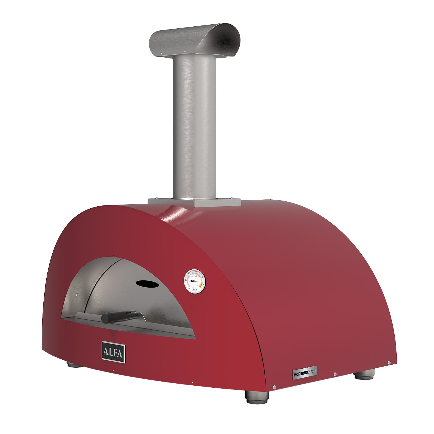 Alfa Moderno 2 Pizze Pizzaofen Holz Antik Rot Alfa Moderno 2 Pizze Pizzaofen Holz Antik Rot