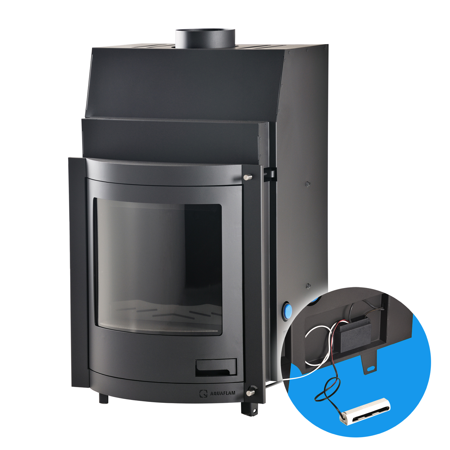Aquaflam 17 Panorama Basic Wasserführender Kamineinsatz Aquaflam 17 Panorama Basic Wasserführender Kamineinsatz