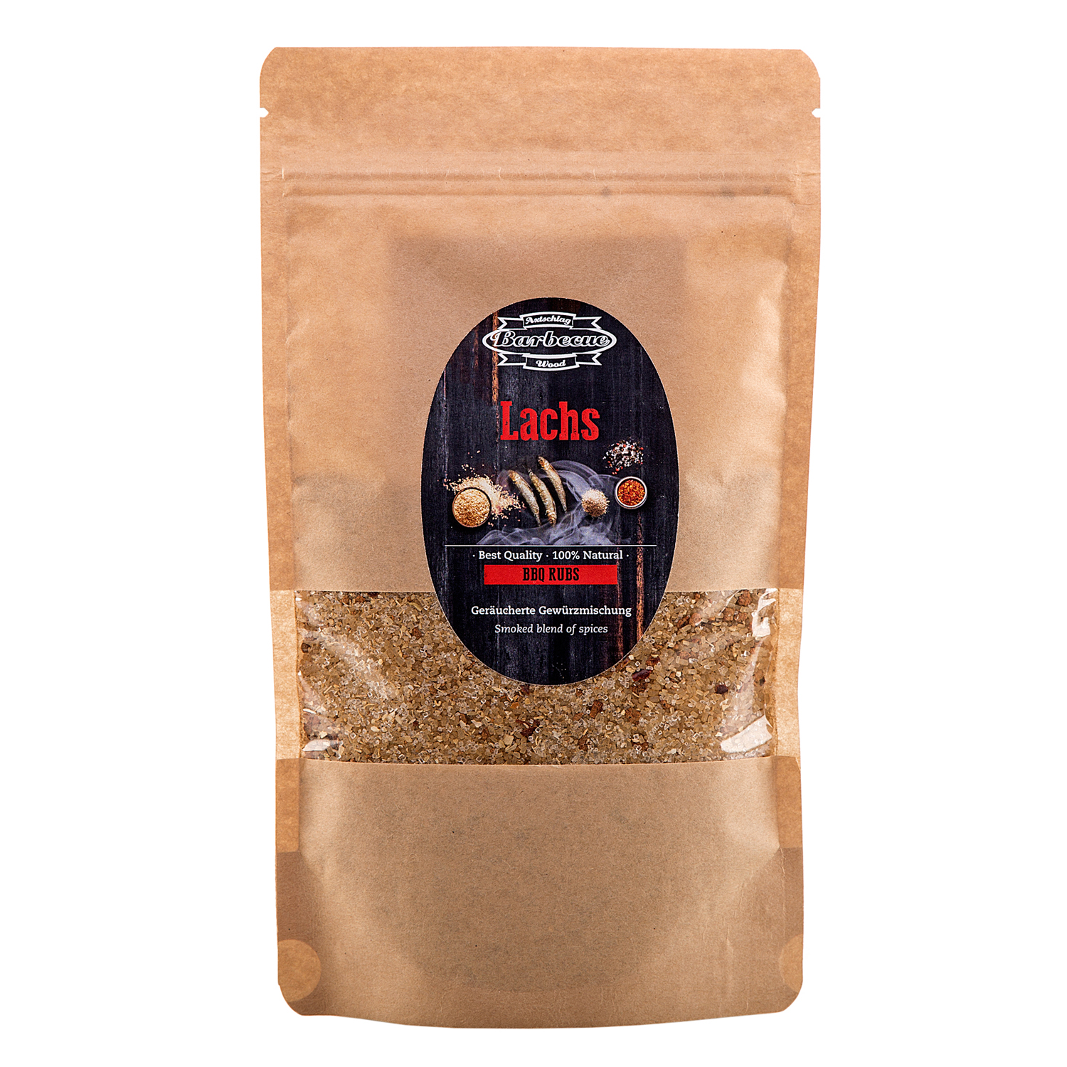 Axtschlag Smoked BBQ Rub Lachs 250 g Axtschlag Smoked BBQ Rub Lachs 250 g