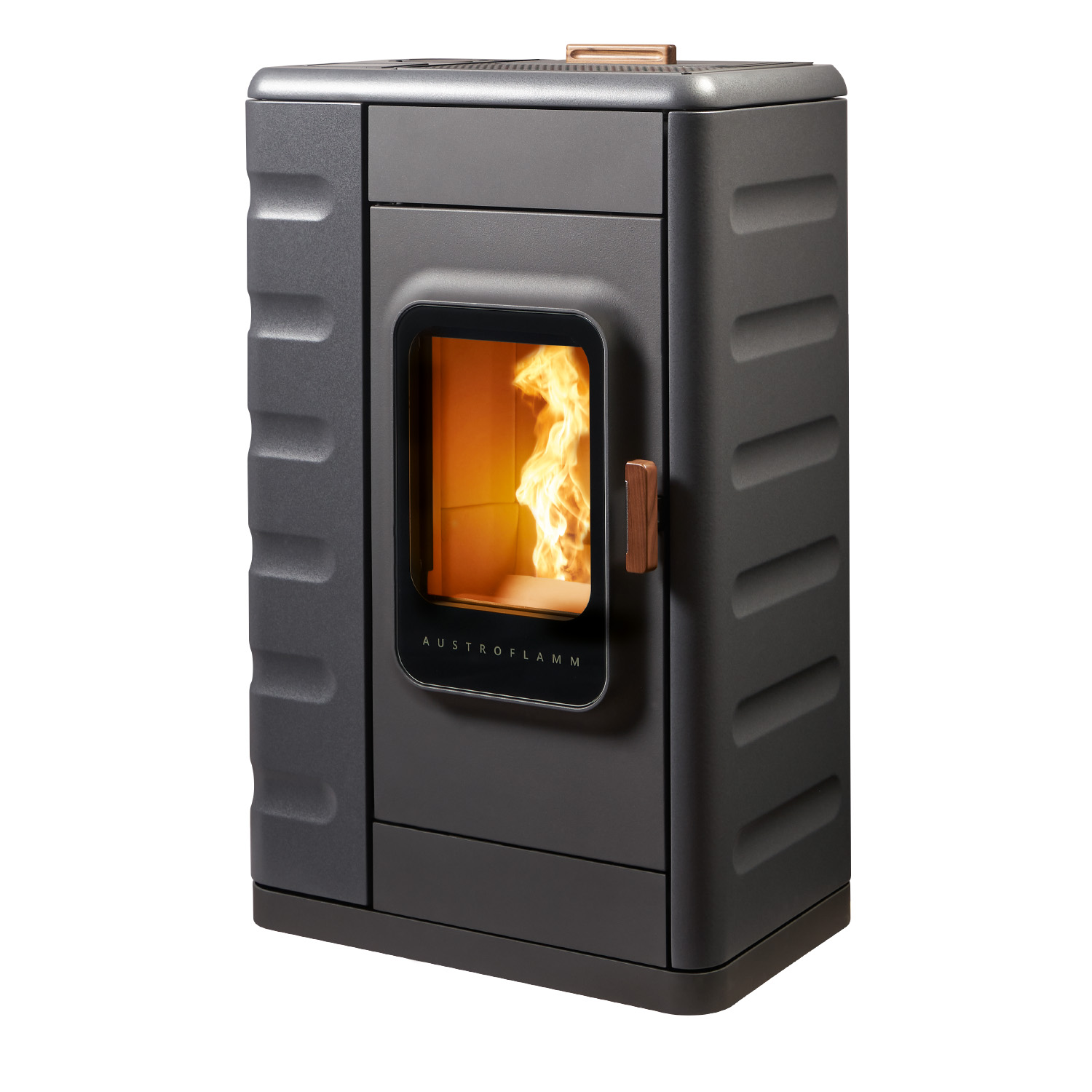 Austroflamm Ruby Pelletofen Keramik Dark Anthracite