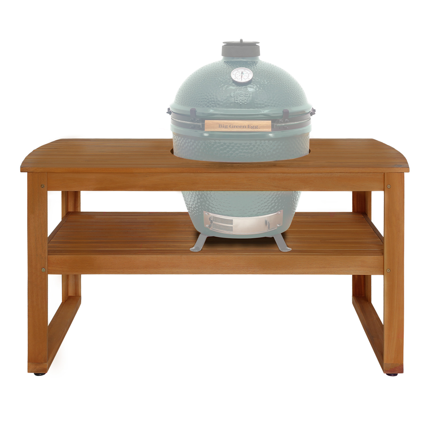 Big Green Egg Tisch aus Eukalyptusholz für XLarge