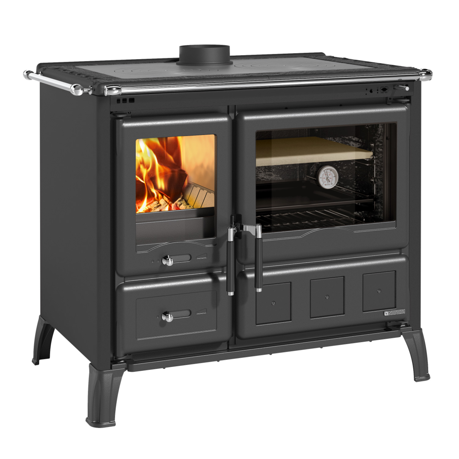 La Nordica Prestige Line GARDENIA XXL STEEL Küchenofen