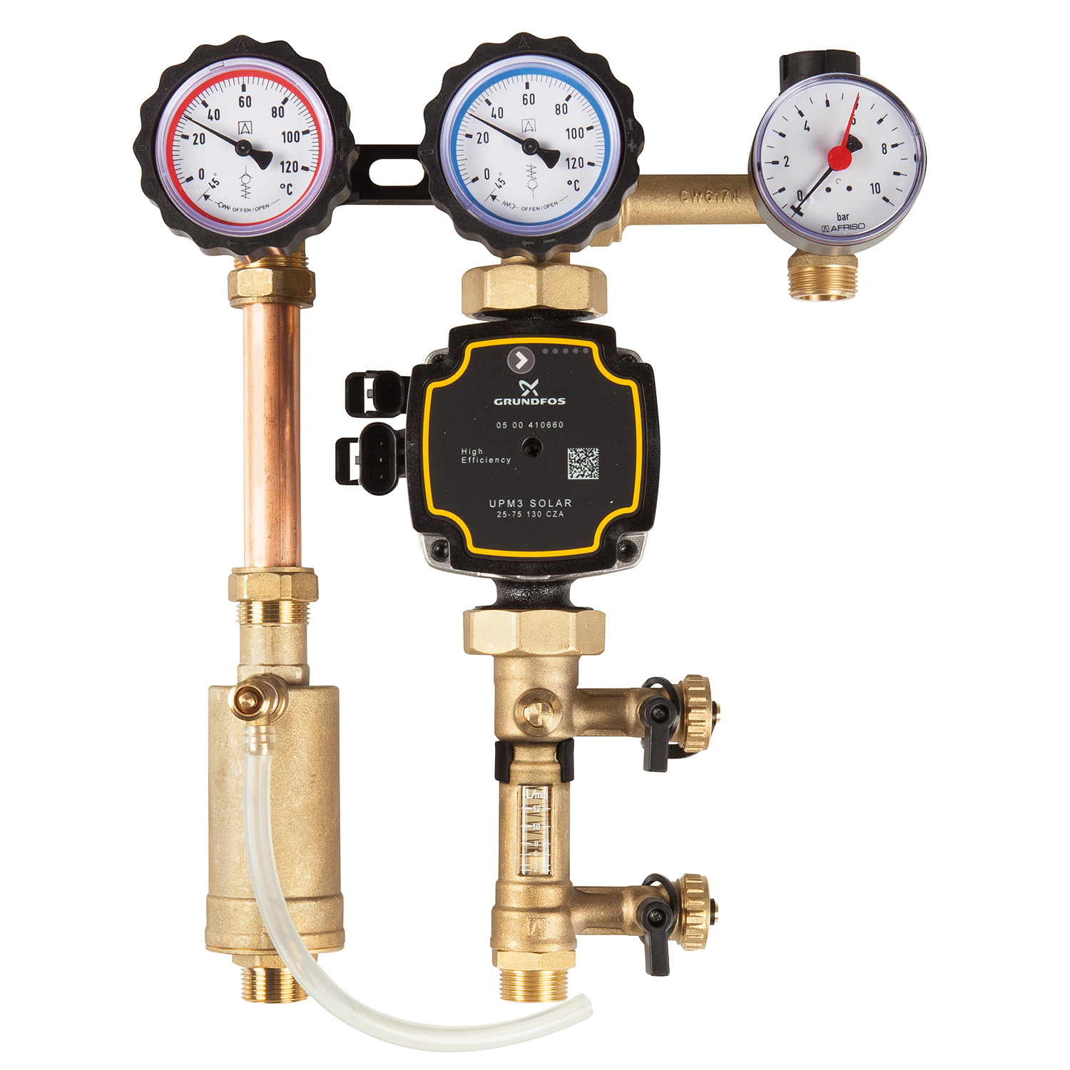 Zweistrang-Solarpumpenstation Afriso PrimoSol PWM 2-12 Energieeffizienz Klasse A Zweistrang-Solarpumpenstation Afriso PrimoSol PWM 2-12 Energieeffizienz Klasse A