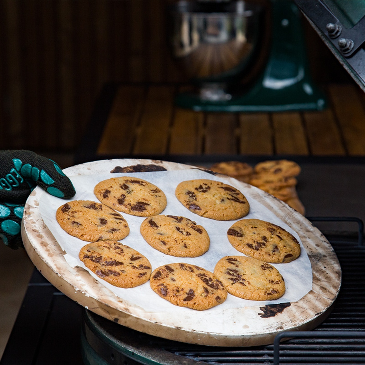 Big Green Egg Back- und Pizzastein XL
