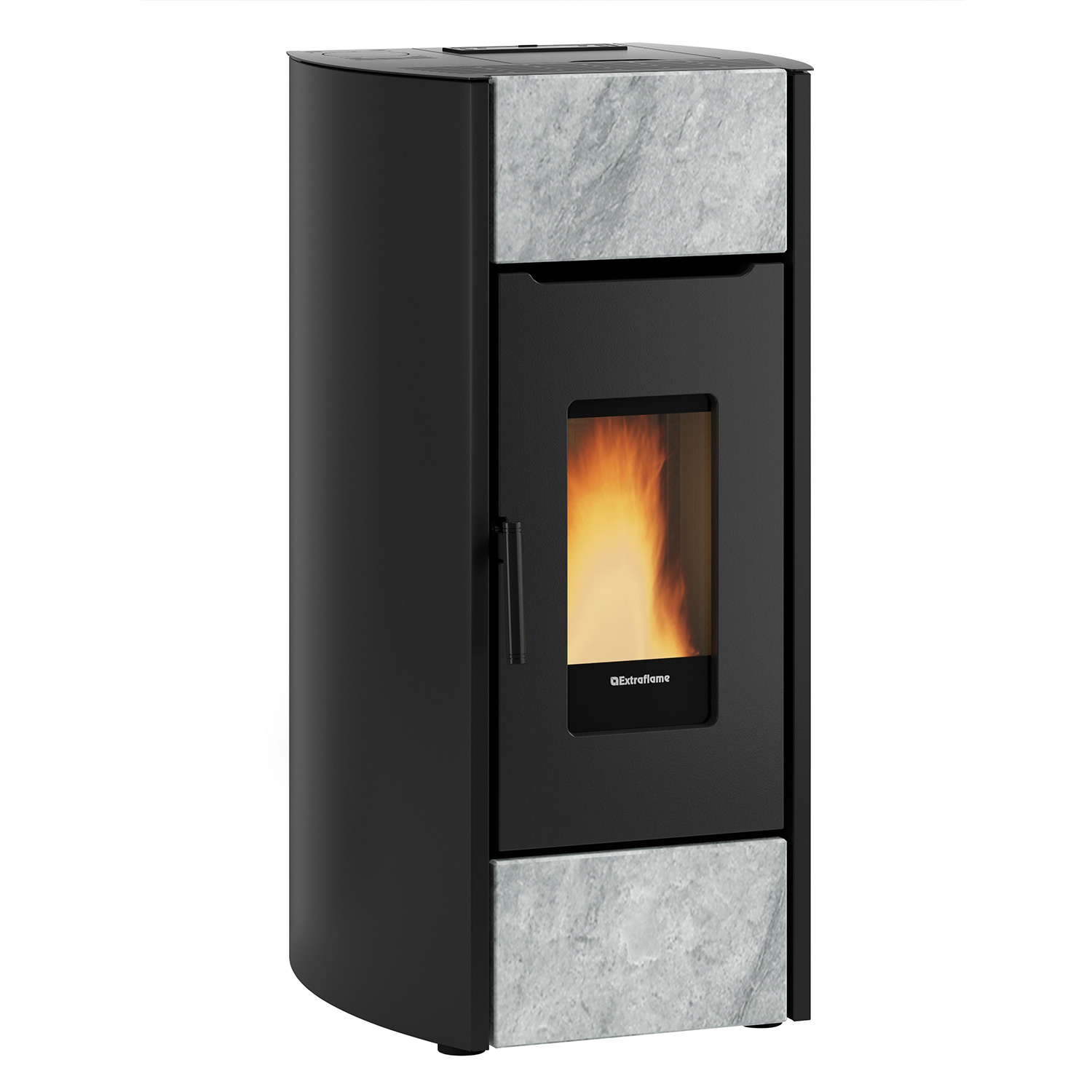Extraflame Prestige Line Mirka Plus Pelletofen Naturstein