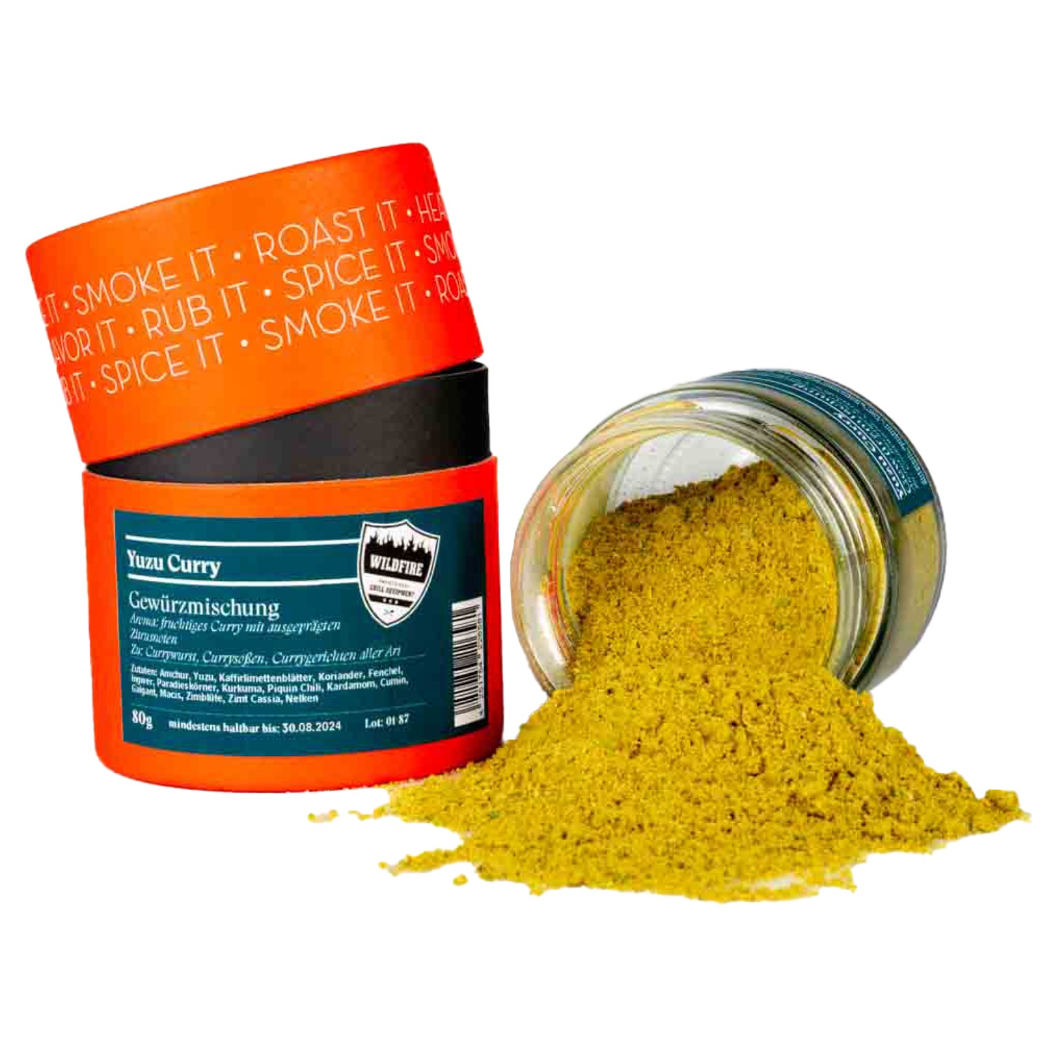 Big Green Egg Yuzu Curry Gewürzmischung 80 g
