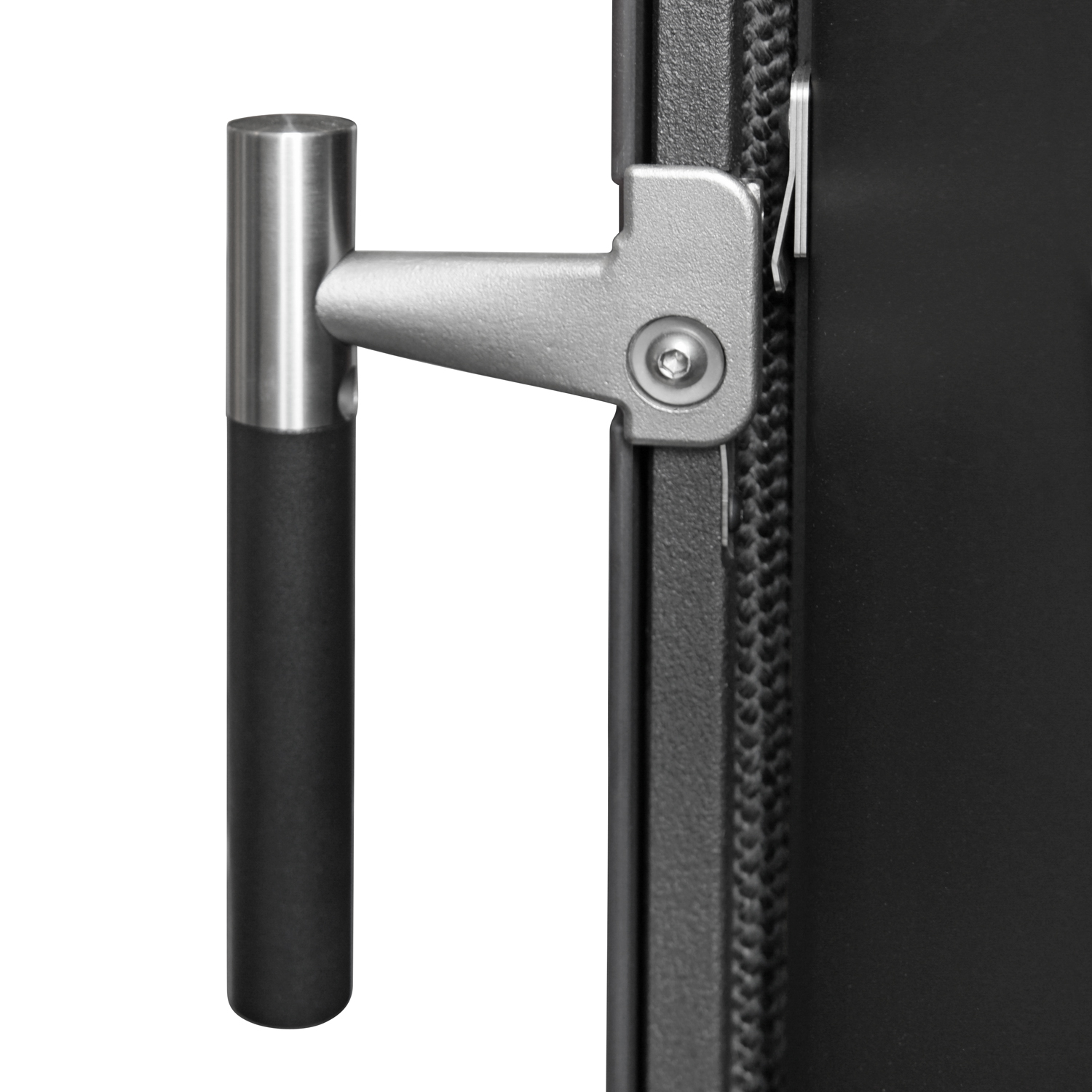 Lotus Maestro 152 Kaminofen Schwarz/ Indian Night, Rauchabgang hinten