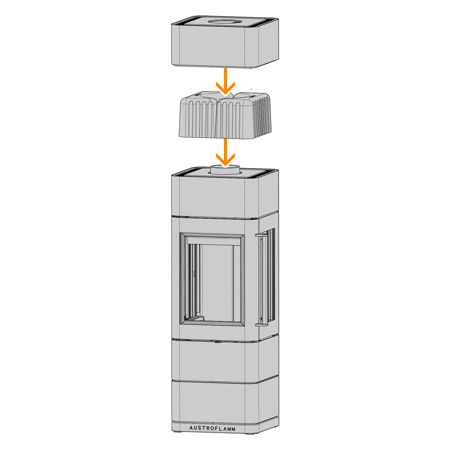 Austroflamm Ivy Heat Memory System