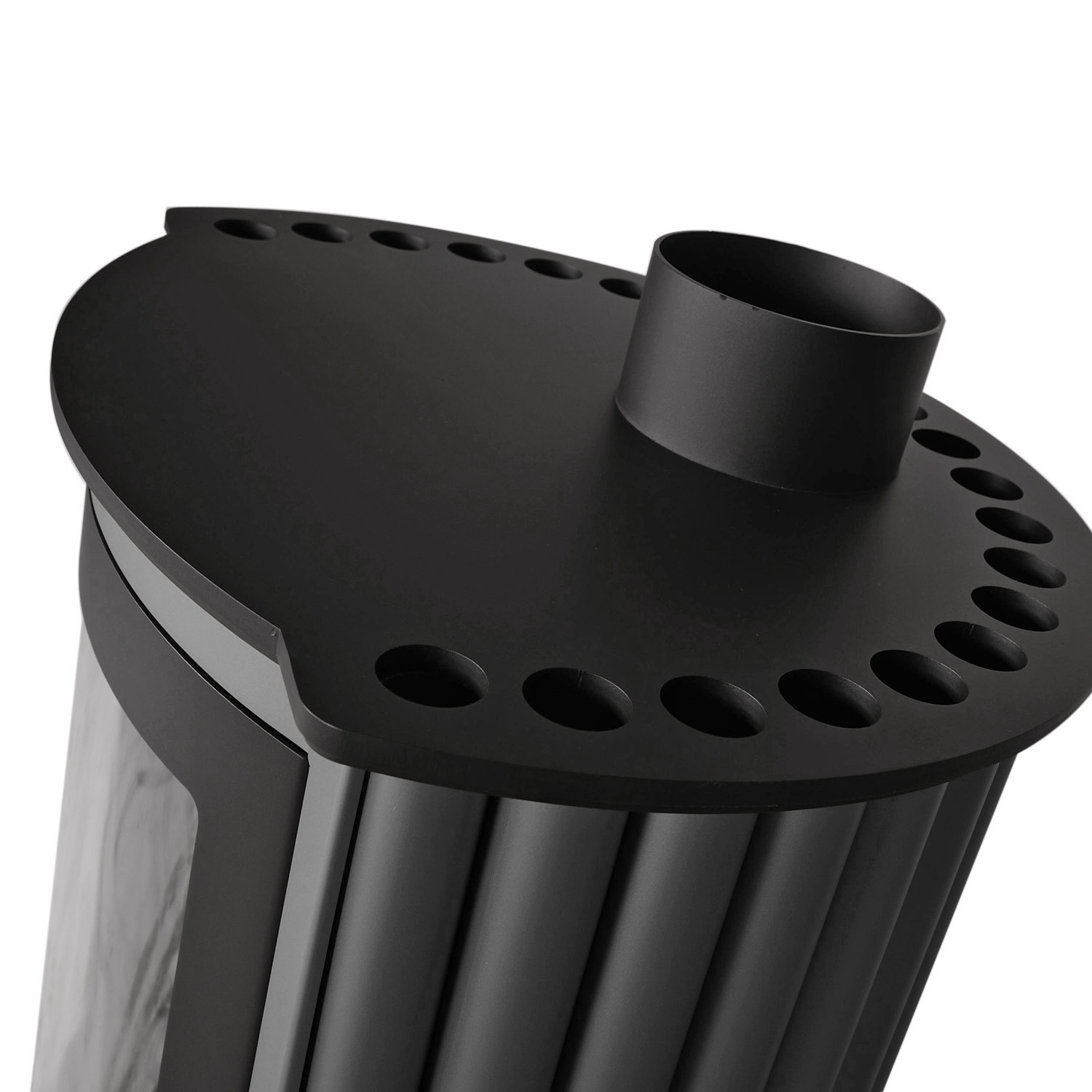 Warmluftofen Masterflamme Piccolo II Grau