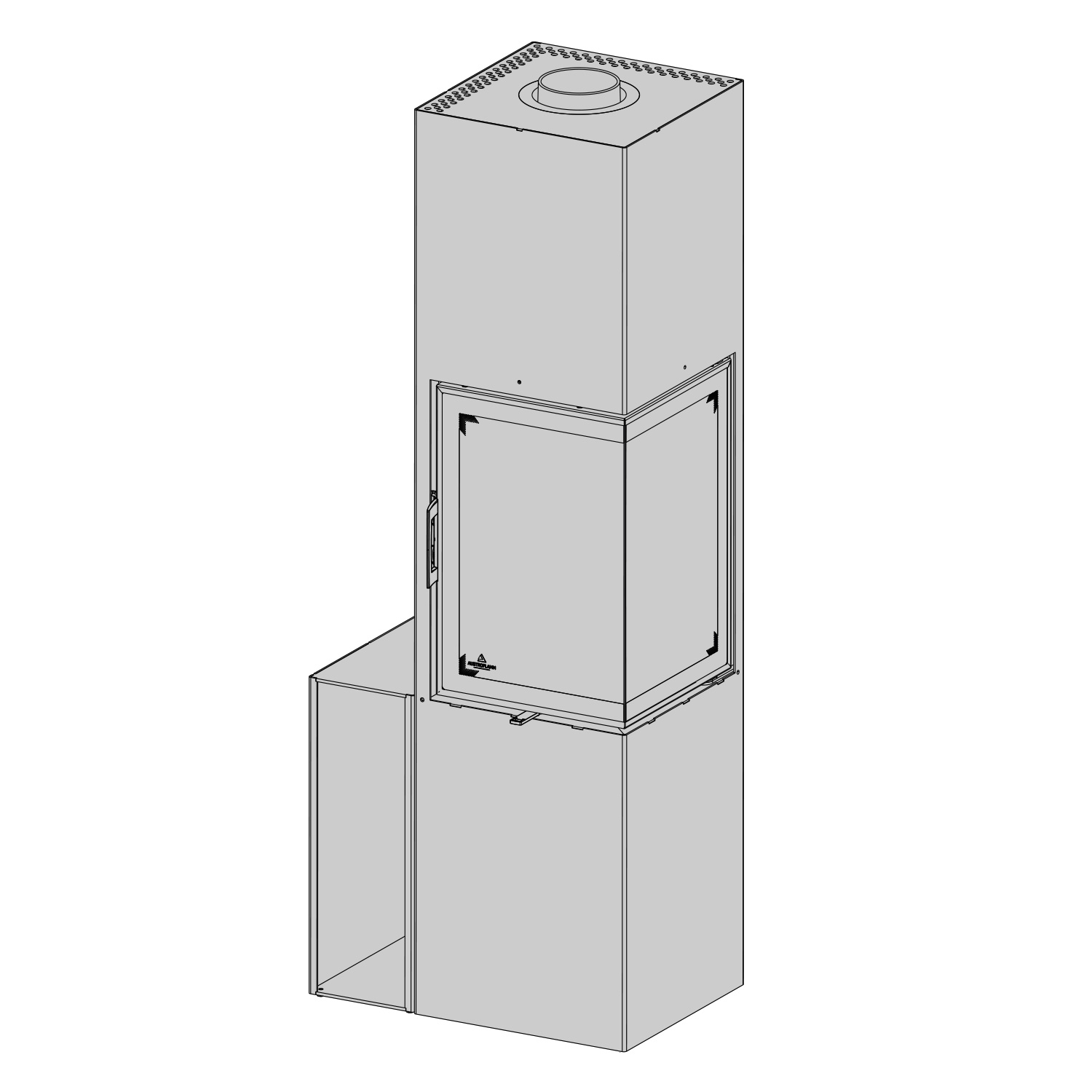 Austroflamm Slim 3.0 Beistellbox