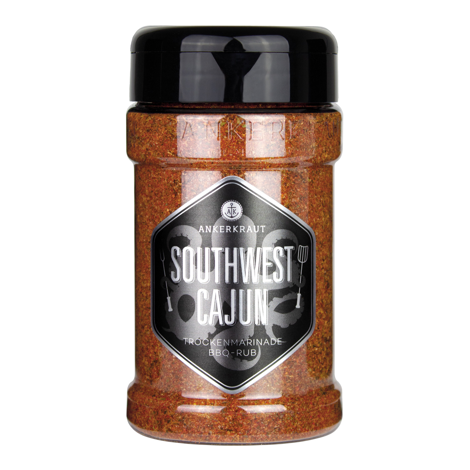 Ankerkraut BBQ-Rub Southwest Cajun 170 g Streuer