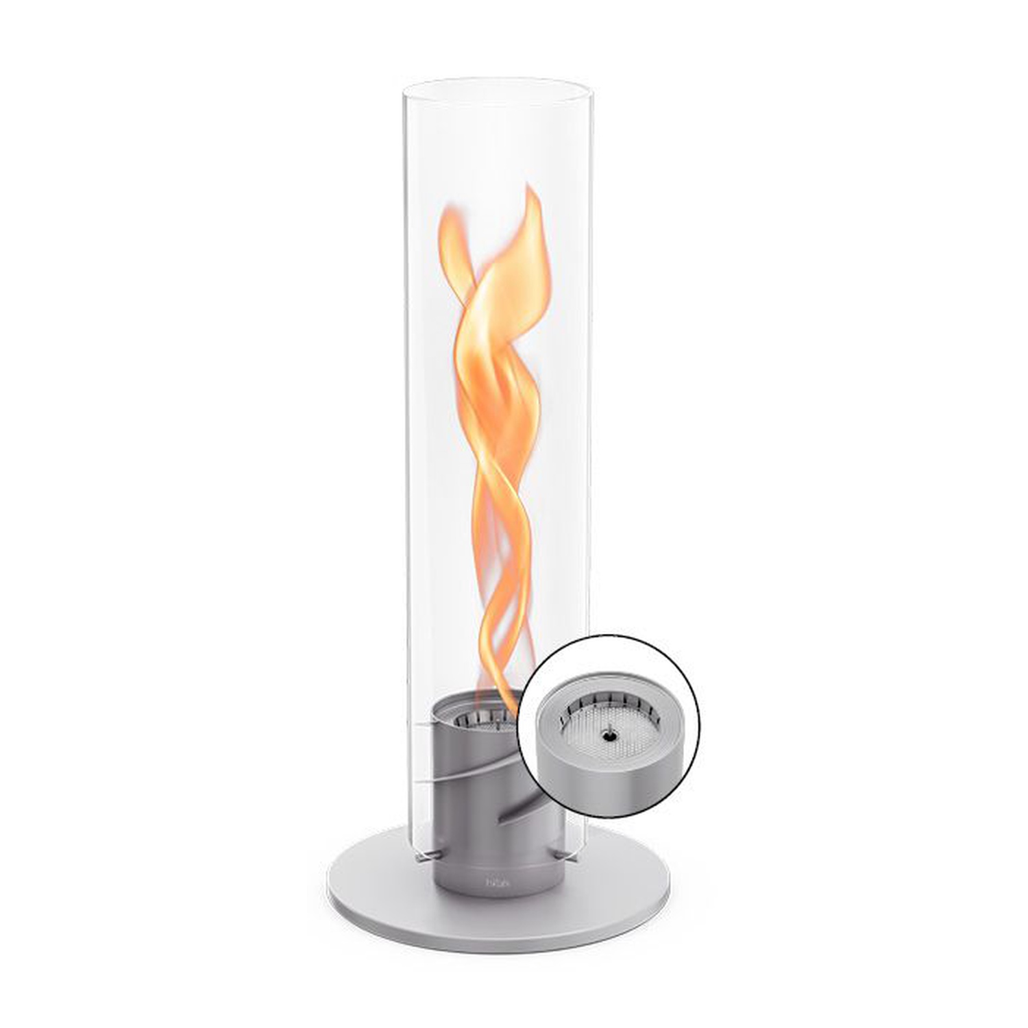 höfats SPIN 1200 Tischfeuer grau höfats SPIN 1200 Tischfeuer grau