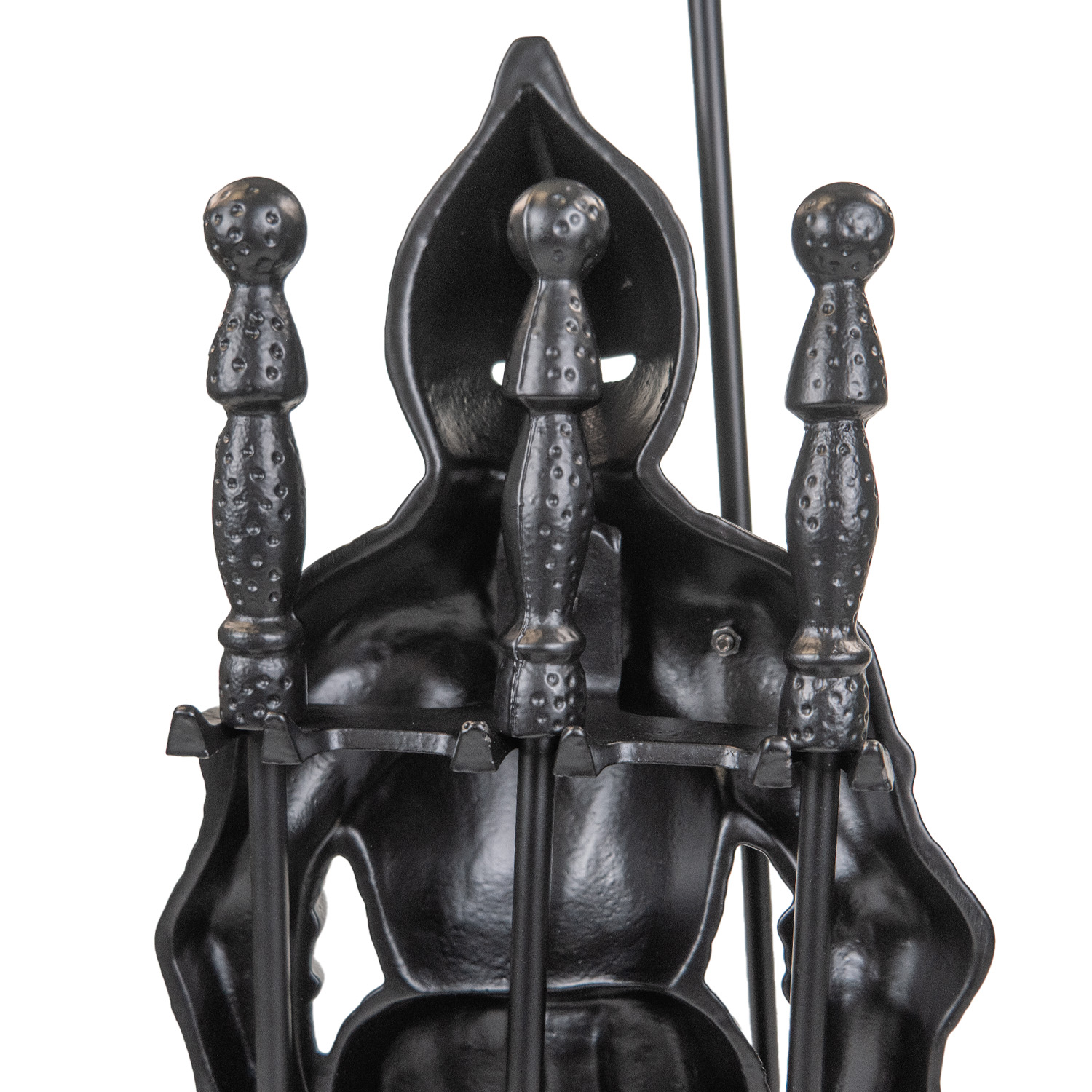 Raik Kaminbesteck Ritter Hubert, schwarz, 4tlg.