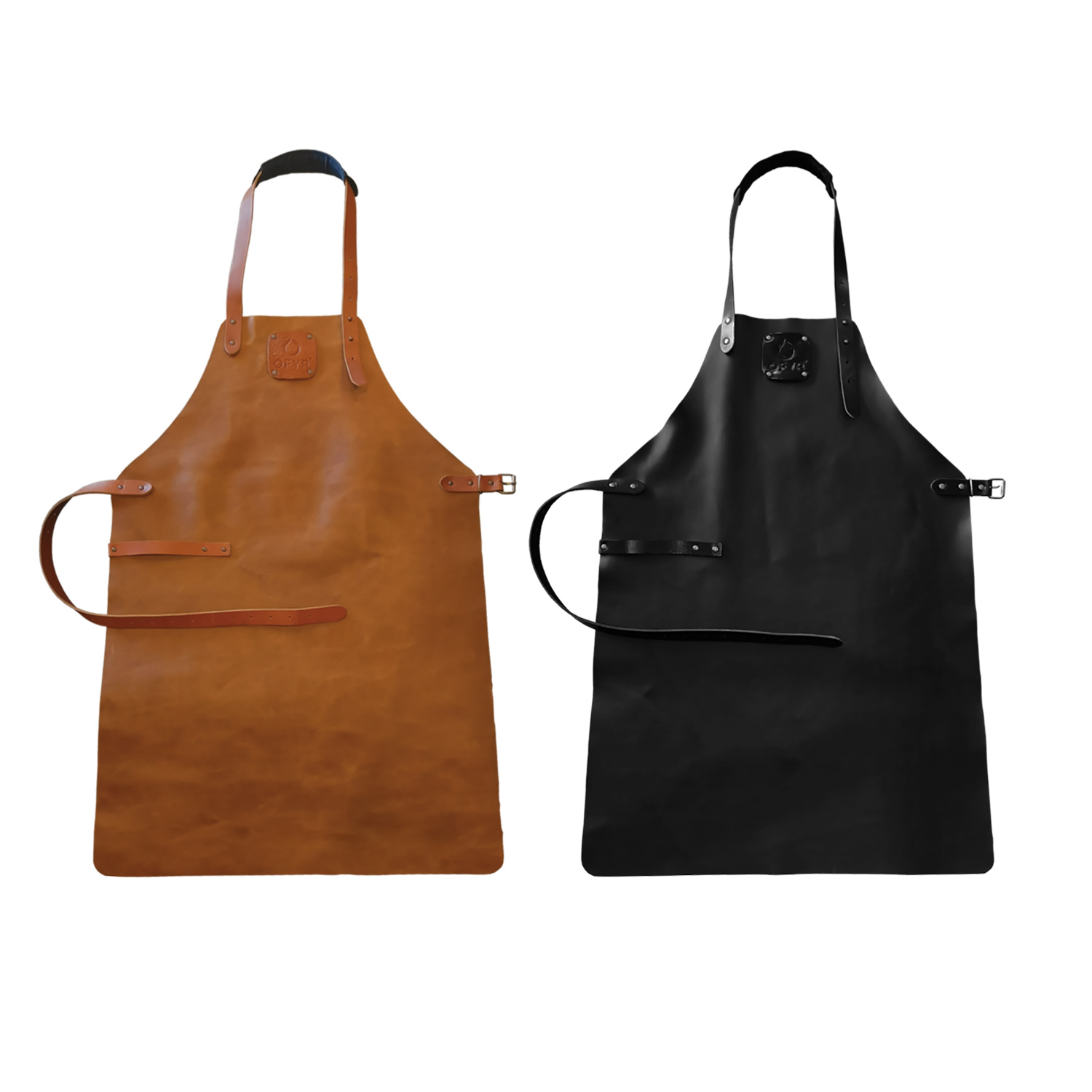 OFYR Grillschürze Leder Braun OFYR Grillschürze Leder Braun