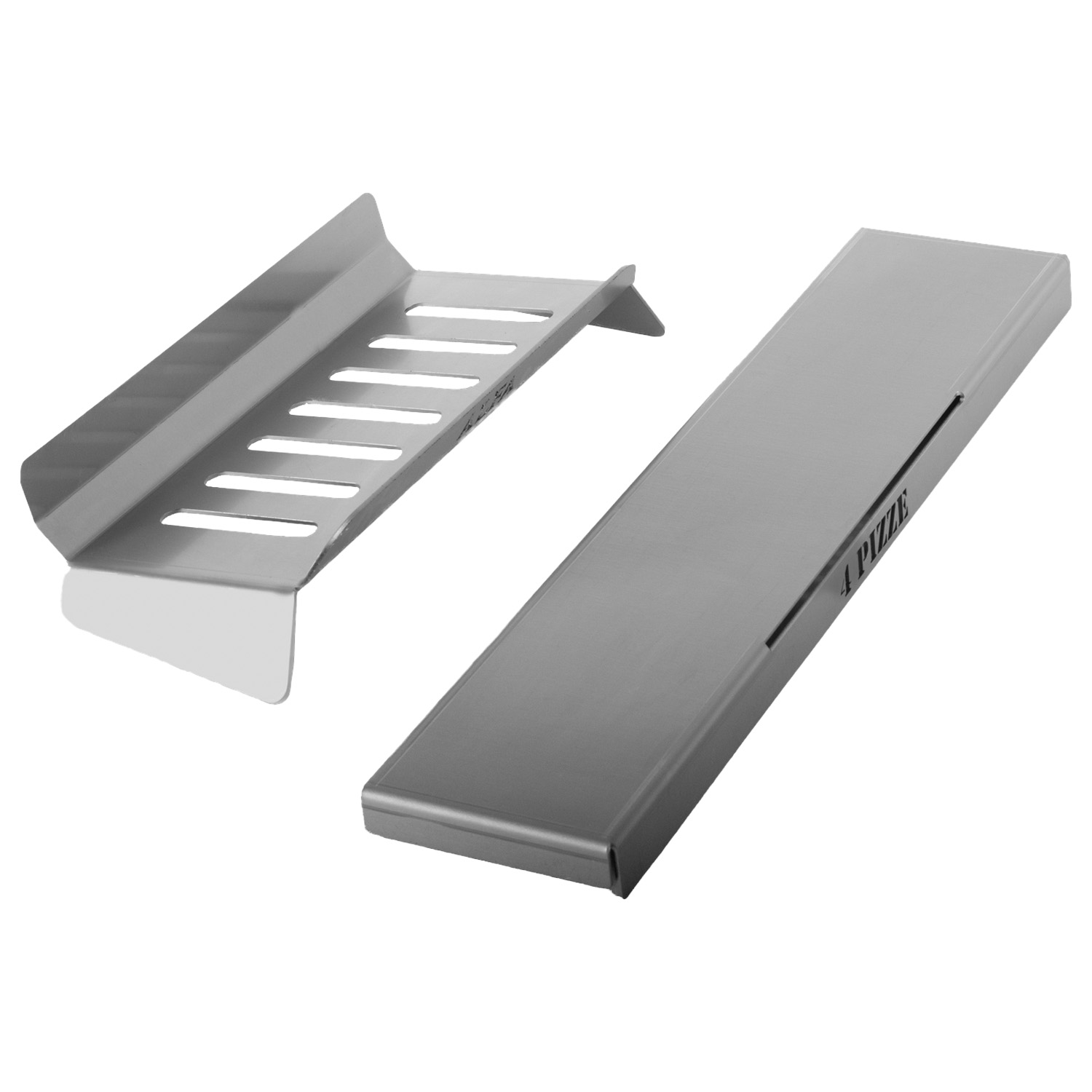 Alfa Kit Hybrid für 1 Pizza (Moderno) Edelstahl