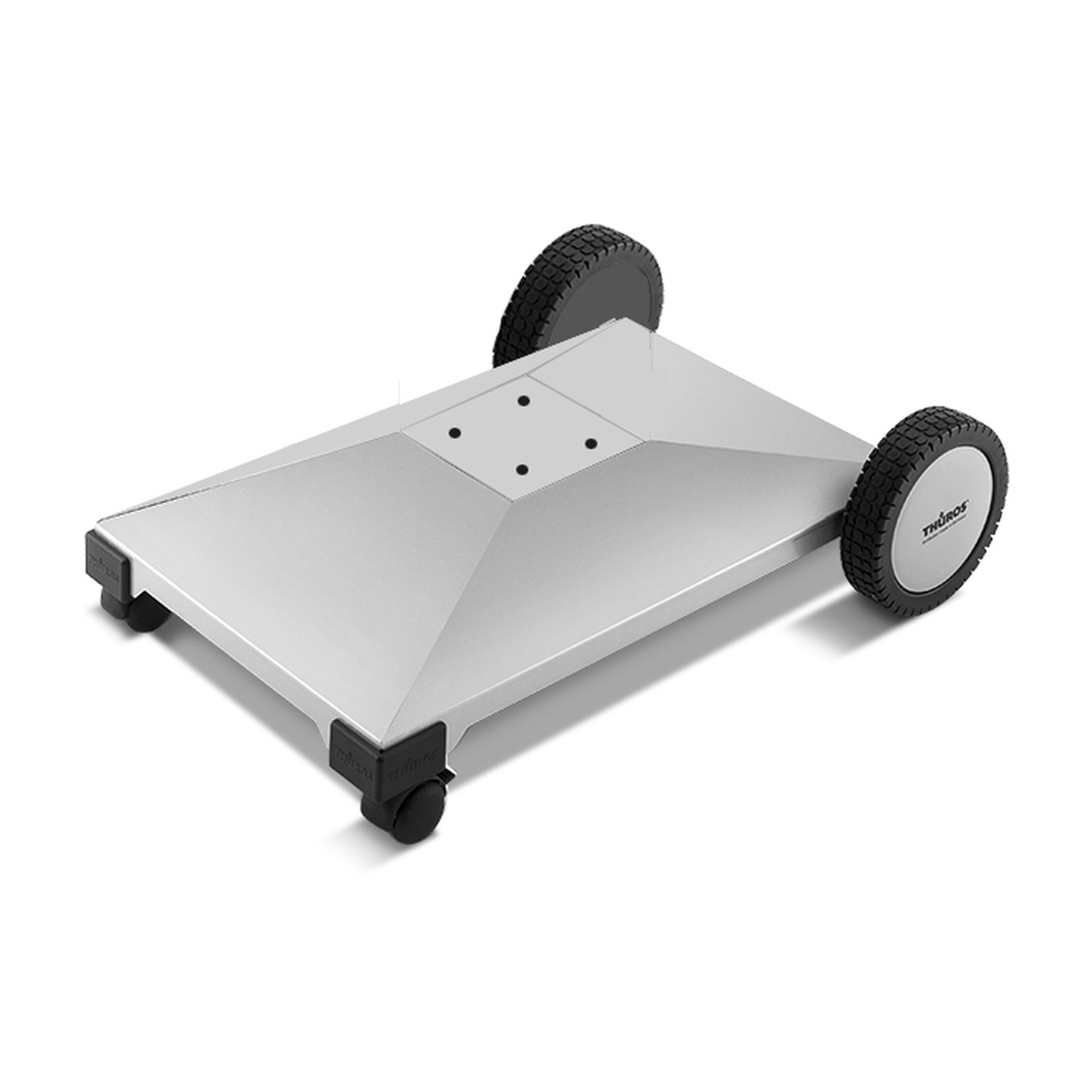Thüros Fahrbare Fußplatte für T4 Grillfläche 40 x 60 cm