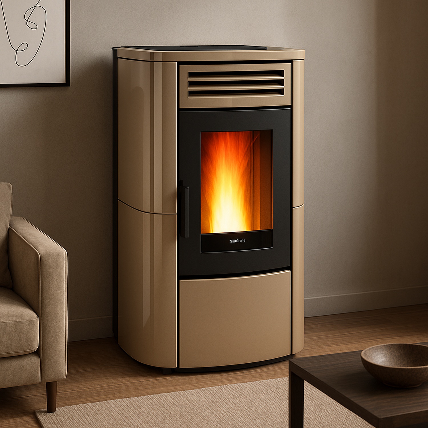 Extraflame TERRY PLUS - Taupe Pelletofen EVOLUTION LINE