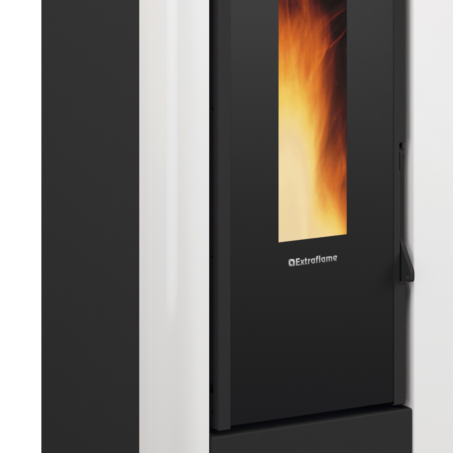 Extraflame Virna Idro 16 Wasserführender Pelletofen Weiß
