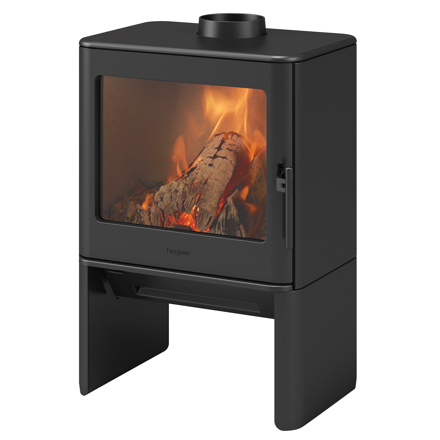 Hergom E40 Kaminofen Gusseisen Schwarz Hergom E40 Kaminofen Gusseisen Schwarz