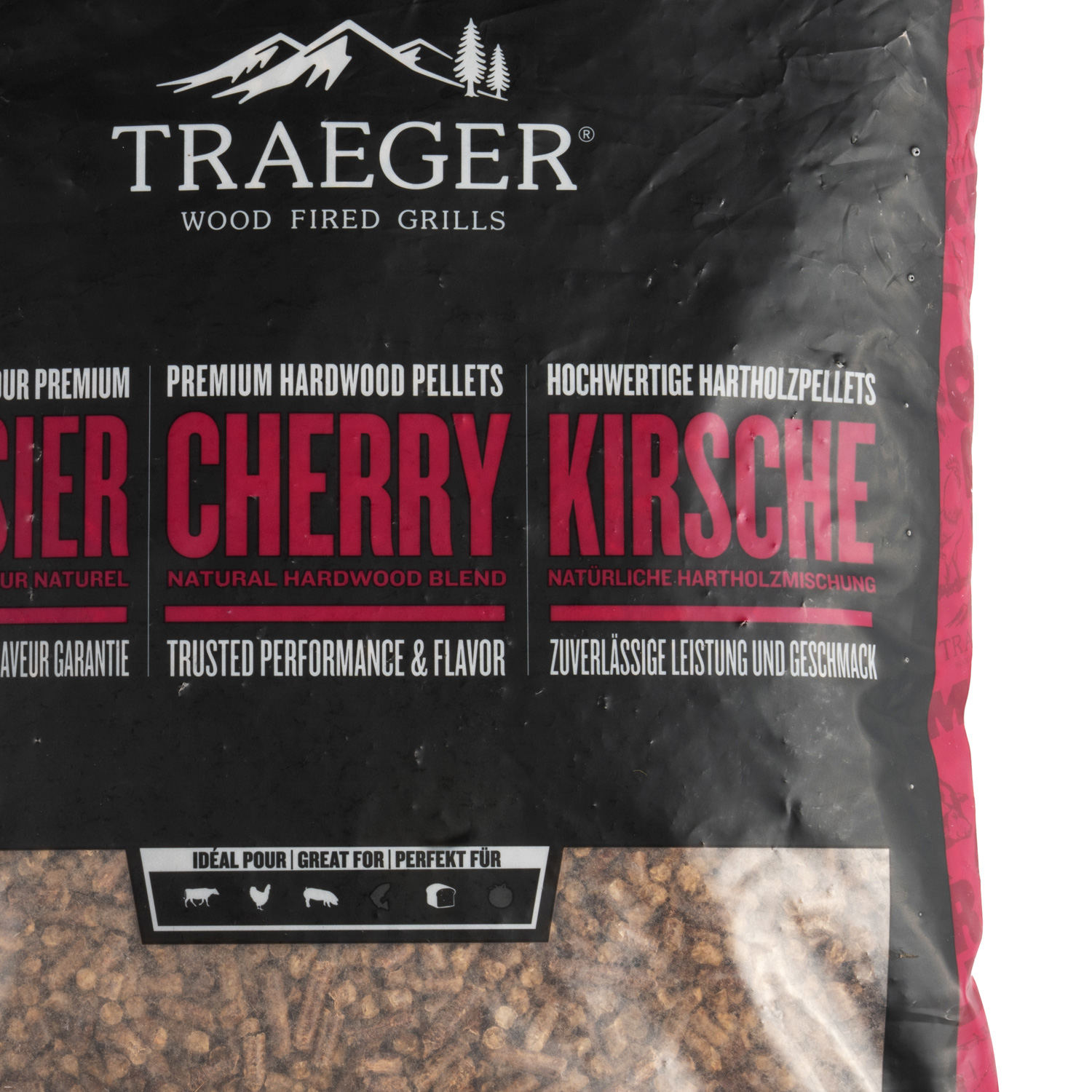 Traeger Hartholzpellets Kirsche 9 kg Traeger Hartholzpellets Kirsche 9 kg