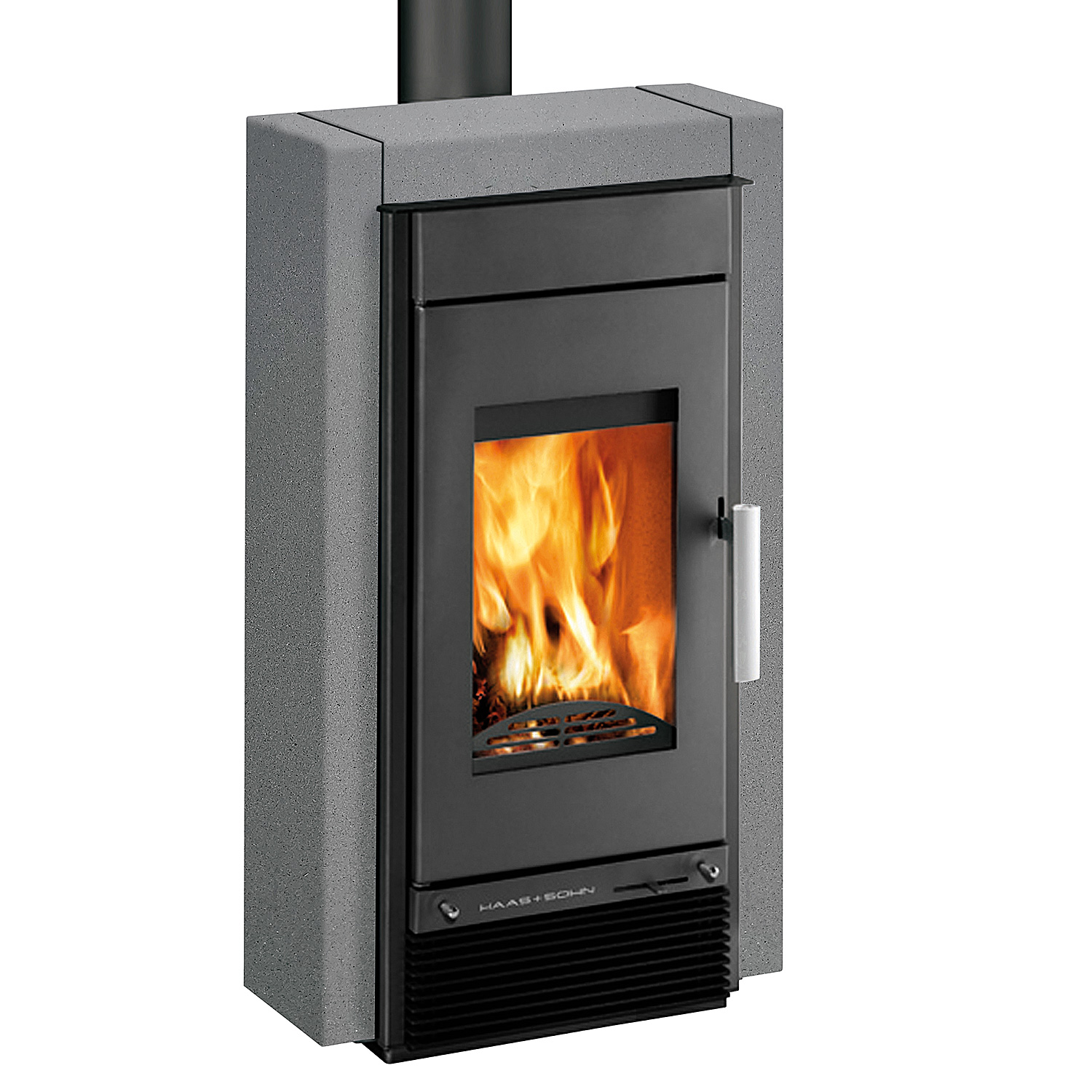 Haas+Sohn Hasvik Kaminofen Perl-Anthrazit / Quarzit Grau Haas+Sohn Hasvik Kaminofen Perl-Anthrazit / Quarzit Grau