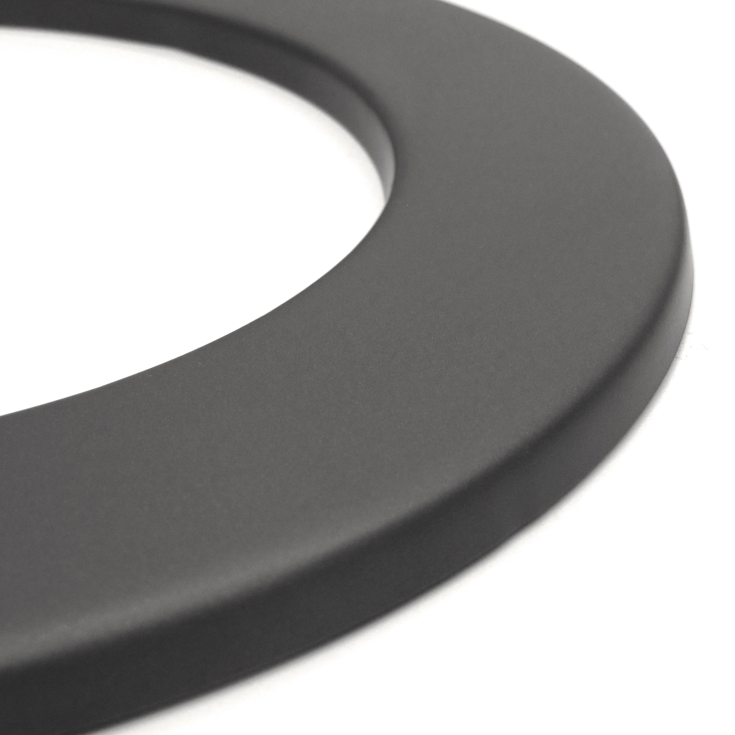 Raik Basic Wandrosette 130mm gussgrau 3cm für Rauchrohr / Ofenrohr