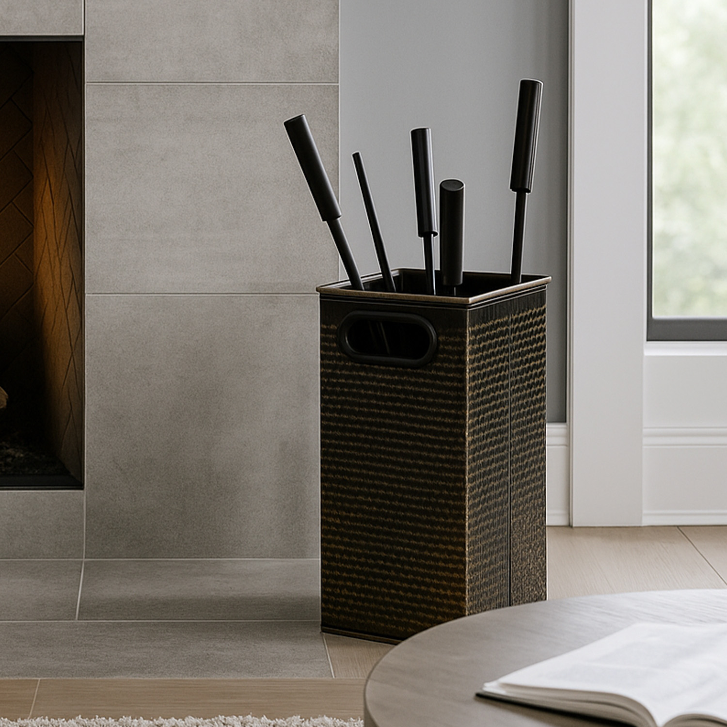 Raik Kaminbesteck Oskar Set 5-teilig Bronze