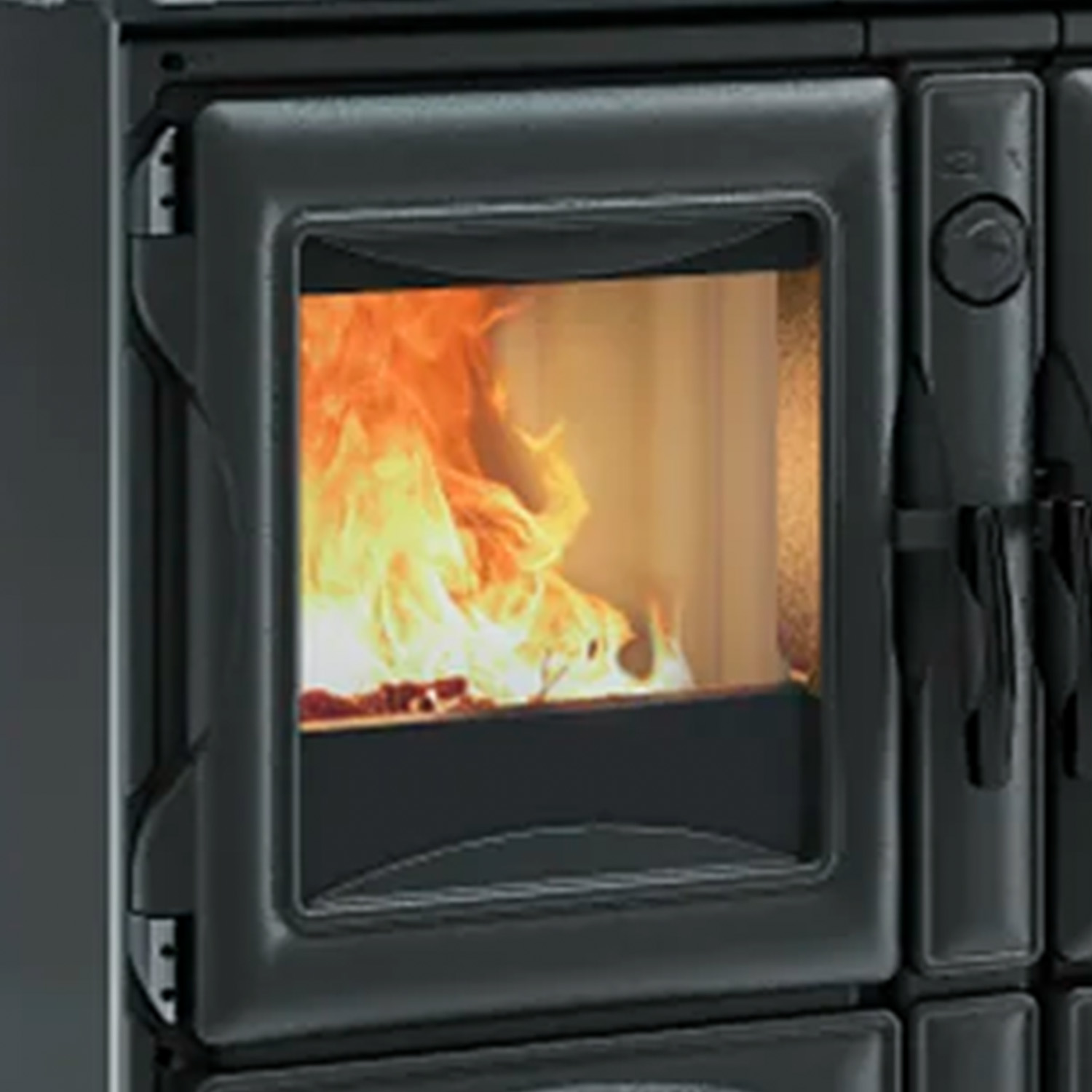 La Nordica Prestige Line Alaska 16 Küchenofen Schwarz Verglast