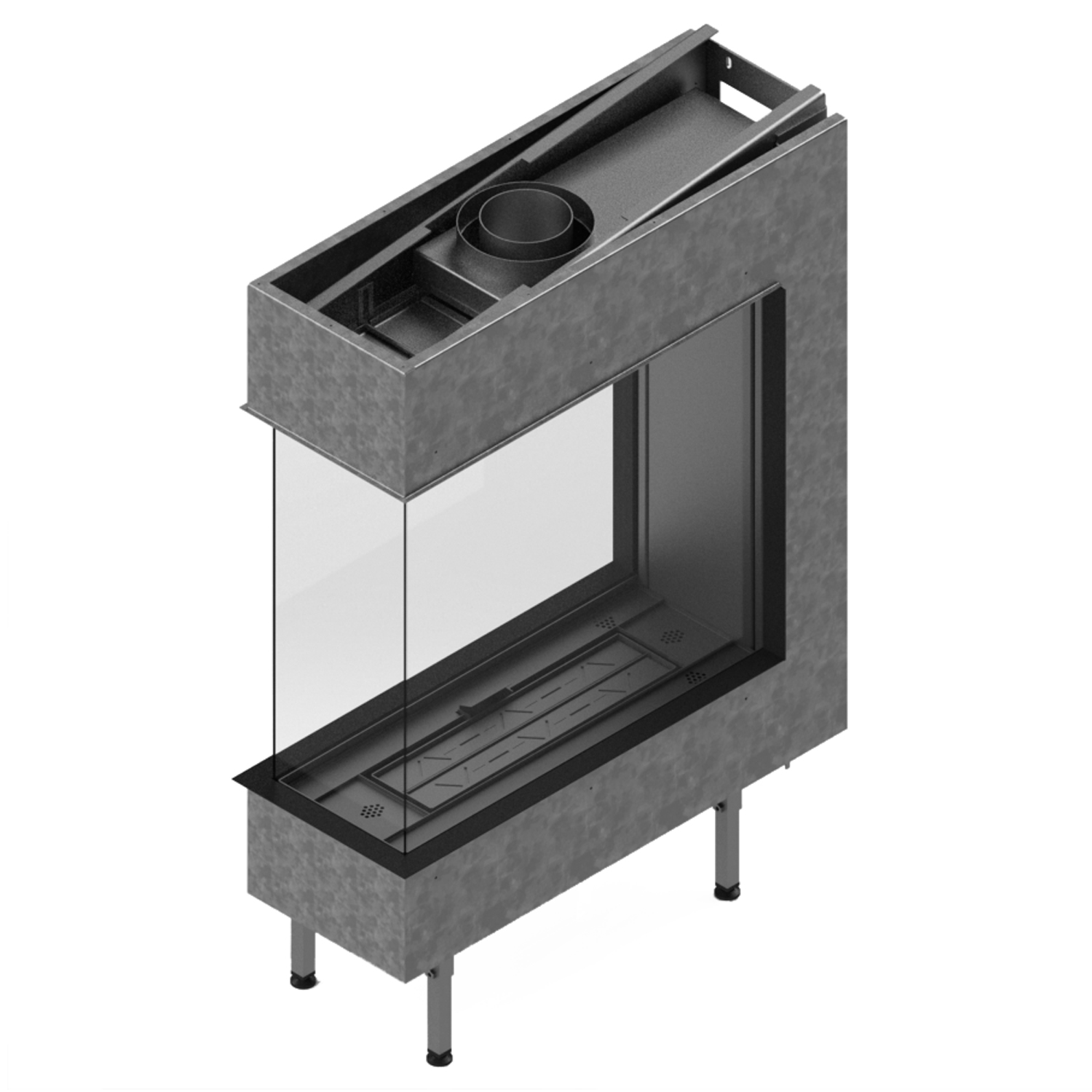 Trimline Fires Trimline 73 Room Divider Gas Kamineinsatz G20/G25 Trimline Fires Trimline 73 Room Divider Gas Kamineinsatz G20/G25