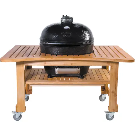 Teakholz-Tisch für Oval 300 Large