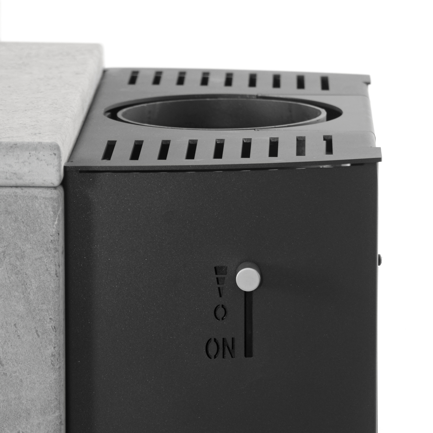 Haas+Sohn Rubus easy Kaminofen Schwarz / Serpentino