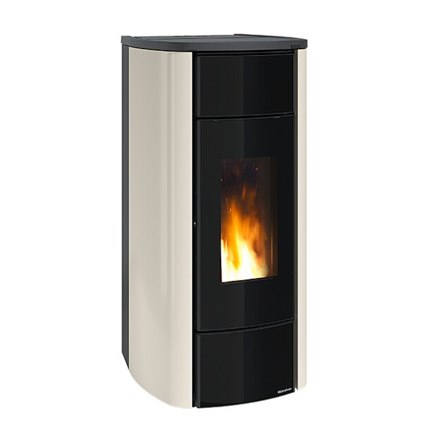 Extraflame Miriana Idro H20 wasserführender Pelletofen elfenbein Evolution Line