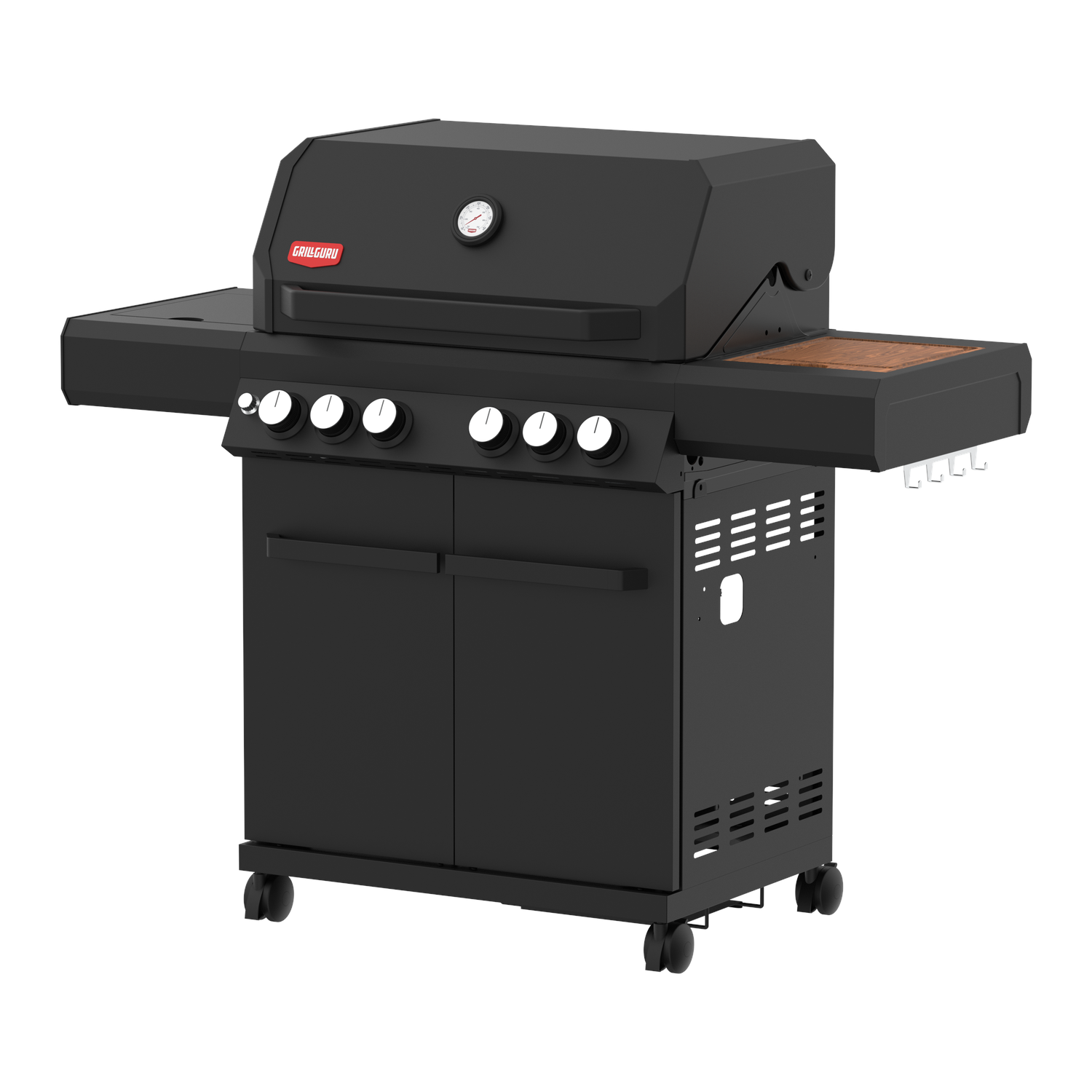 Grill Guru Gas-Grillstation 4-Brenner 50 mBar