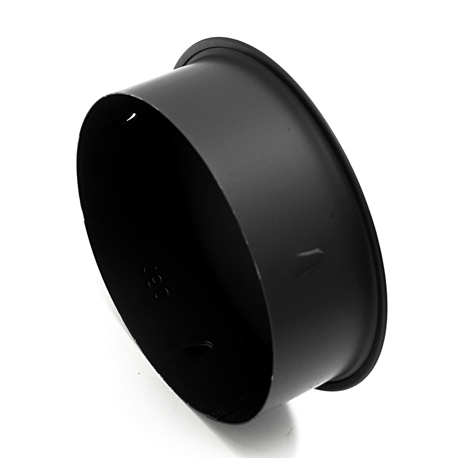 Raik Basic Blindkappe 150mm schwarz für Rauchrohr / Ofenrohr