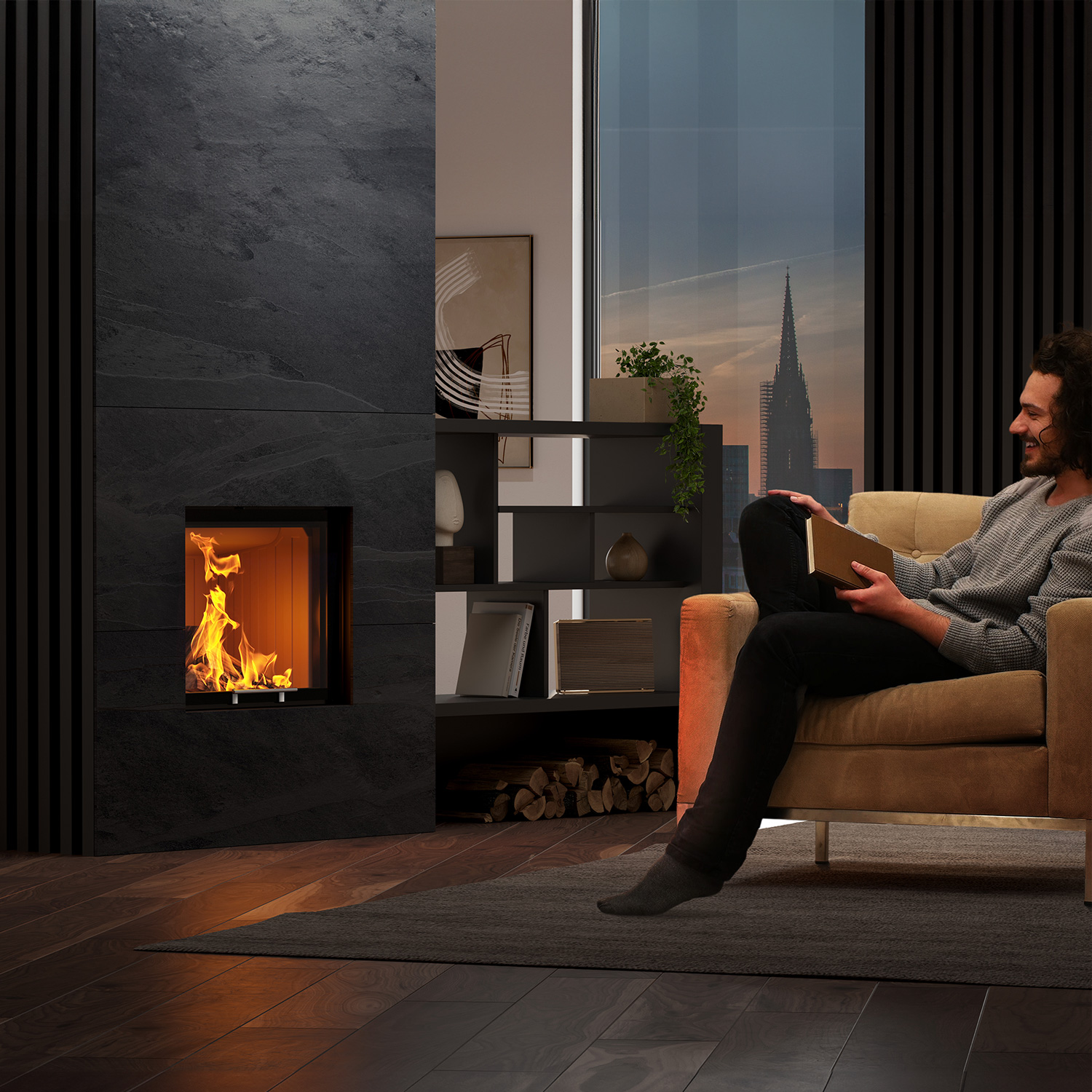 Spartherm Varia 1Vh-4S RLU Kamineinsatz 57 cm Spartherm Varia 1Vh-4S RLU Kamineinsatz 57 cm