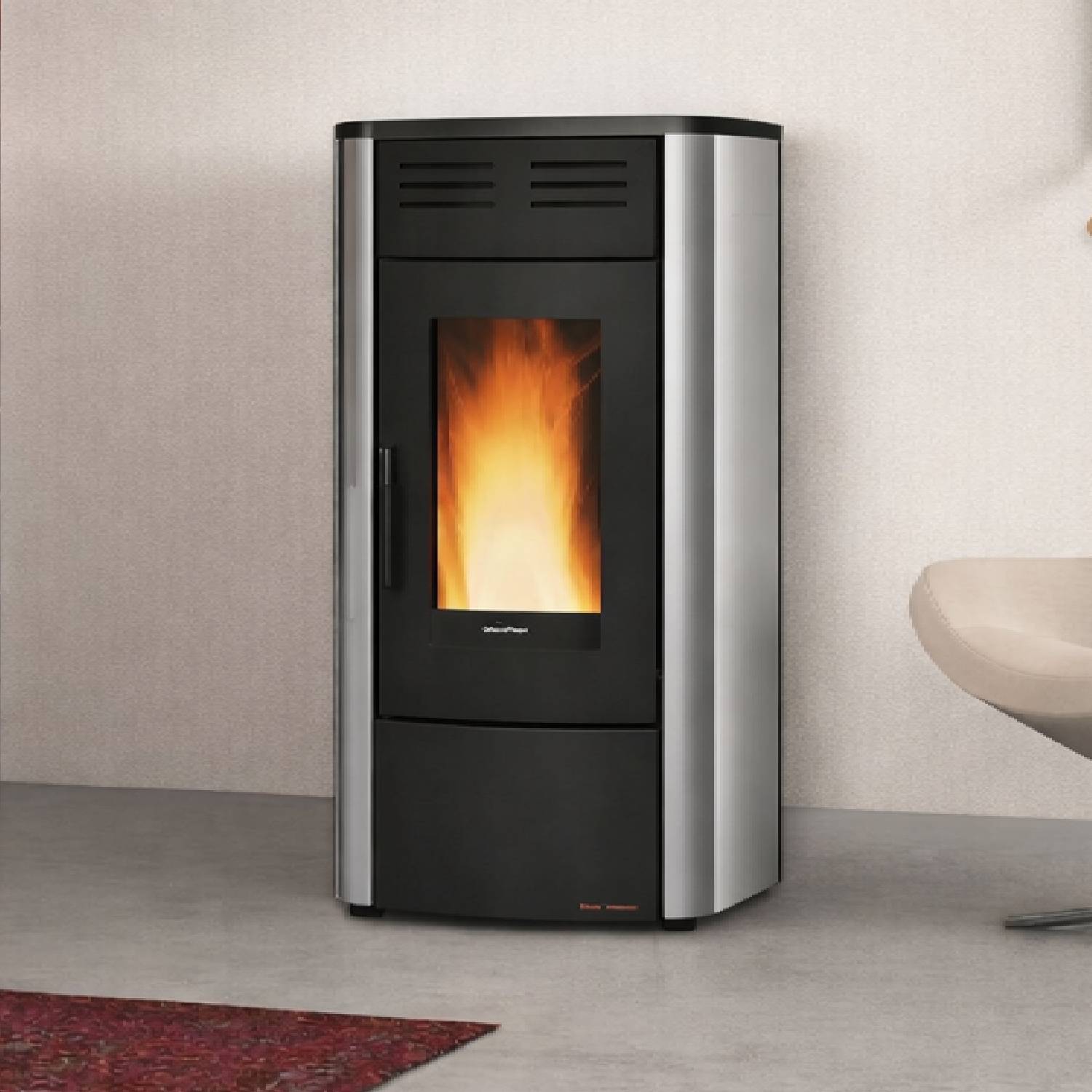 Extraflame RAFFAELLA IDRO H18 5.0.16 - Grau wassergeführter Pelletofen