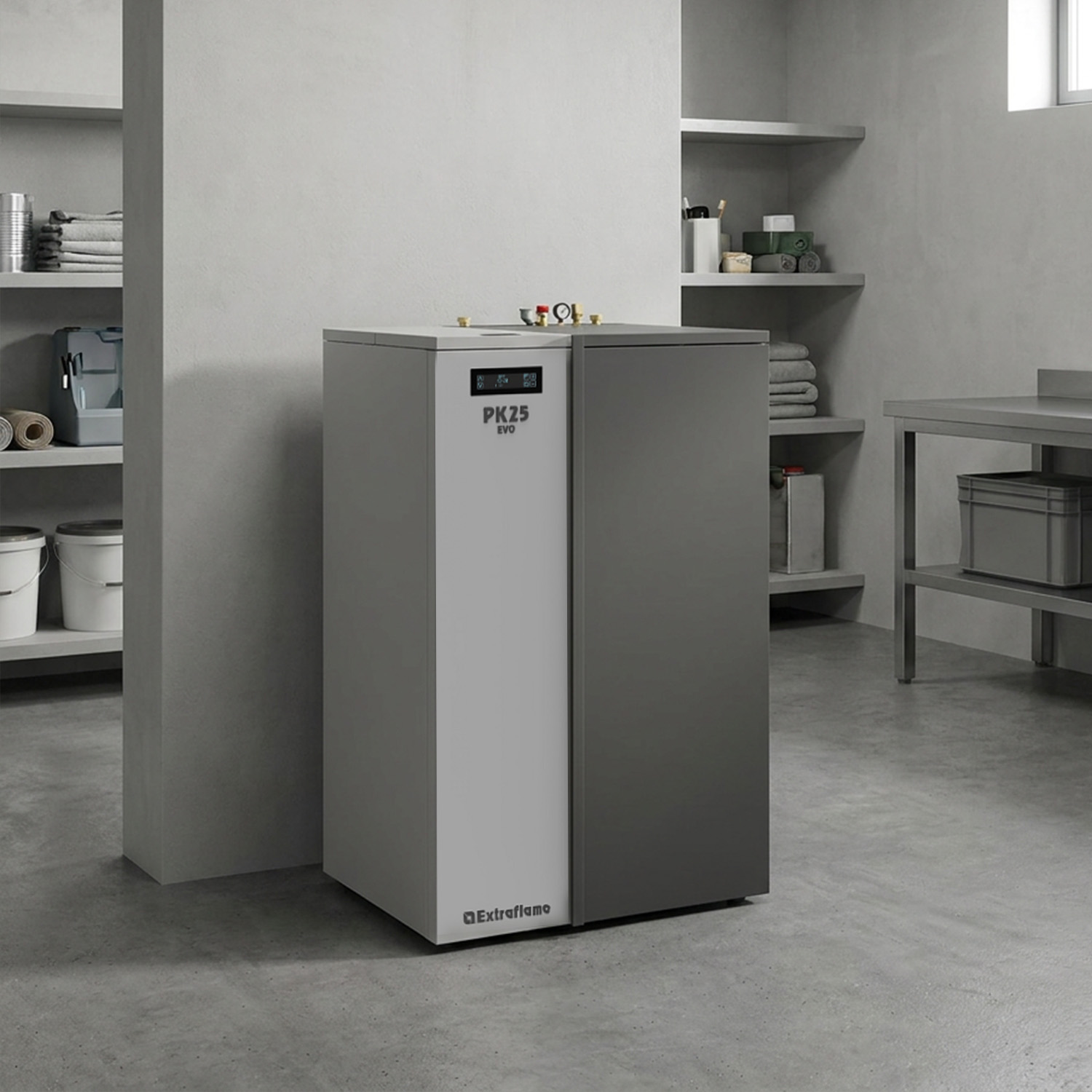 Extraflame PK25 EVO Pelletkessel 25 kW